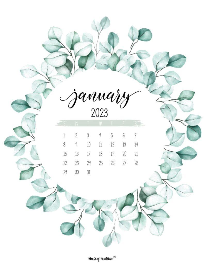 January 2023 Calendar Wallpapers Top Free January 2023 Calendar