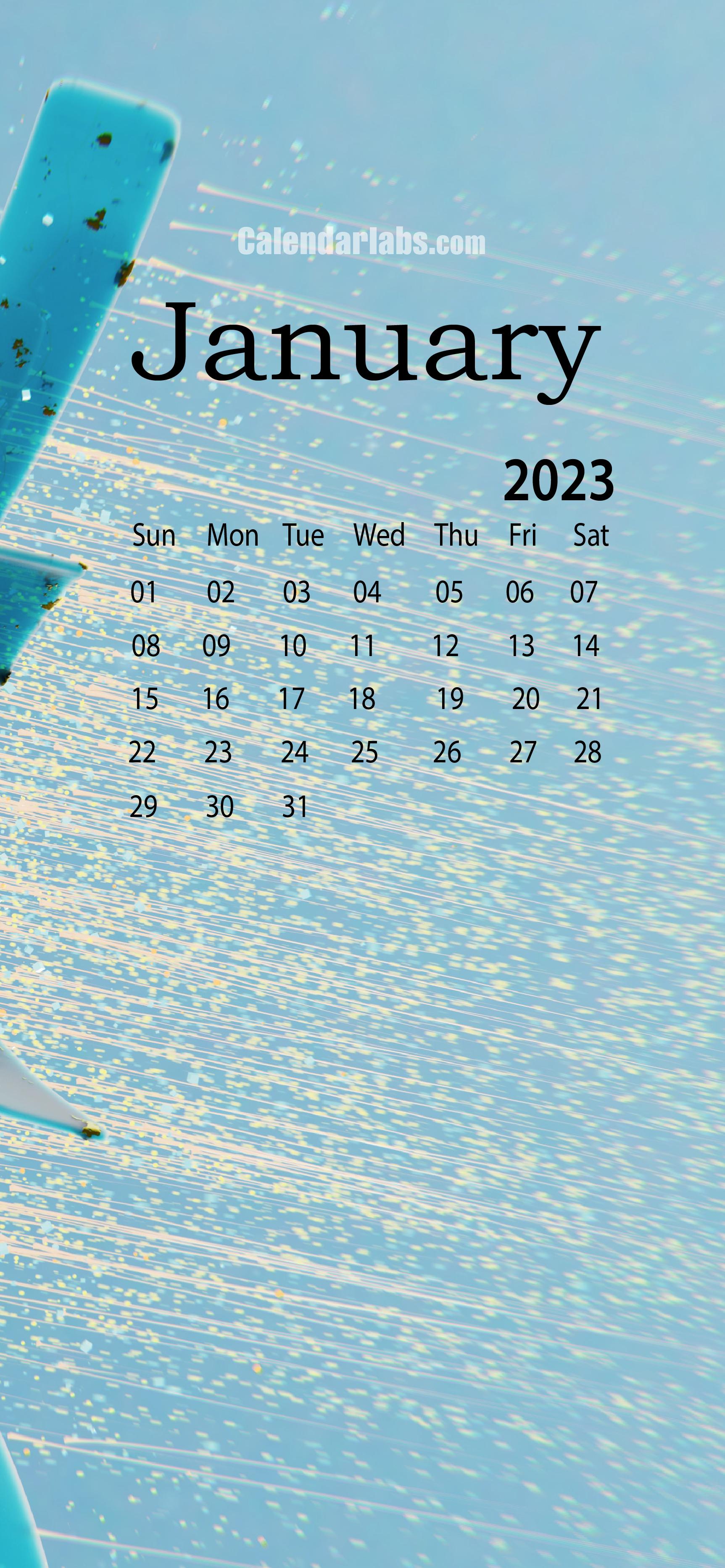 January 2023 Calendar Wallpapers - Top Free January 2023 Calendar ...