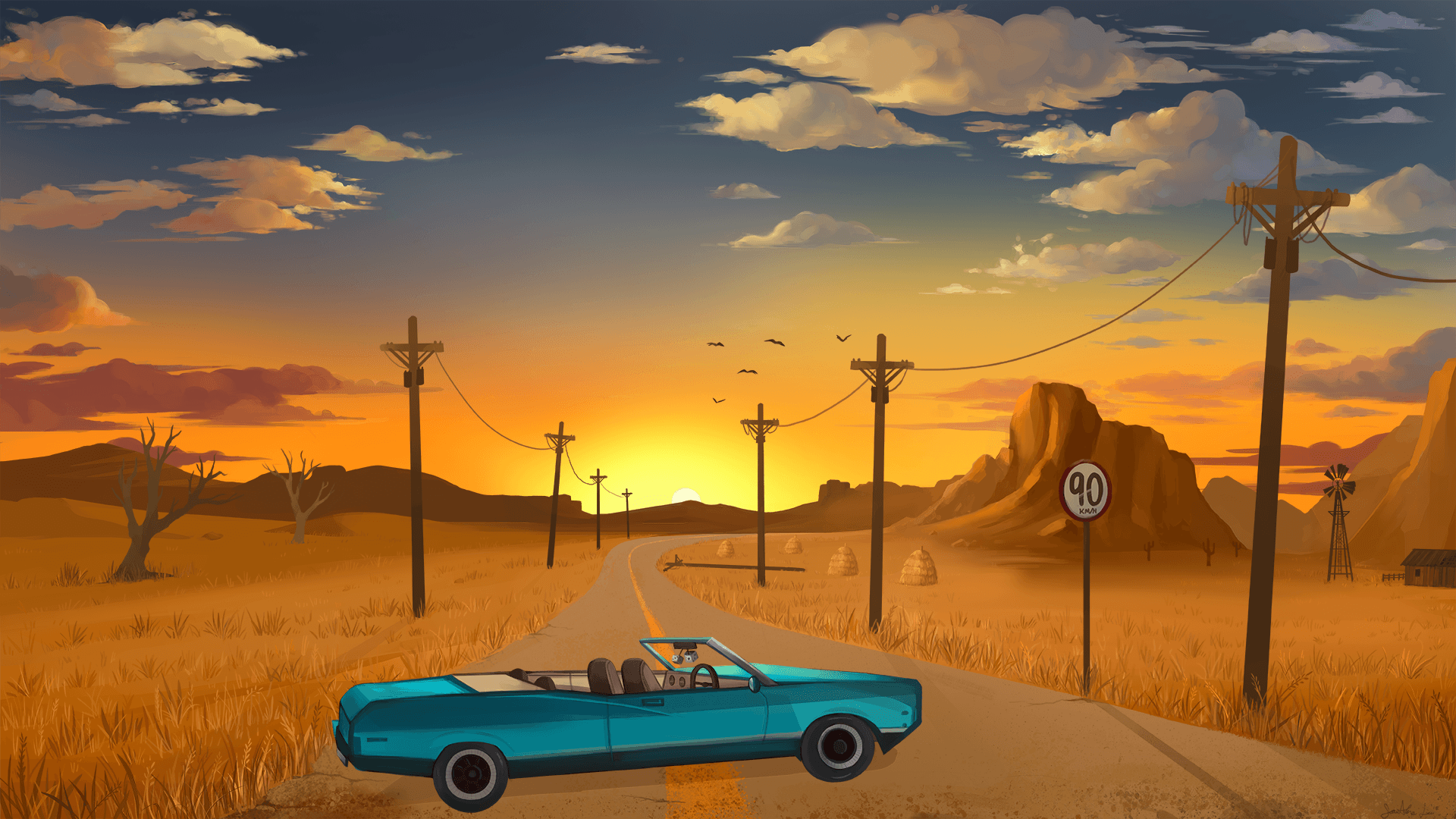 1920x1080 Painted everyone's favorite map & vehicle
