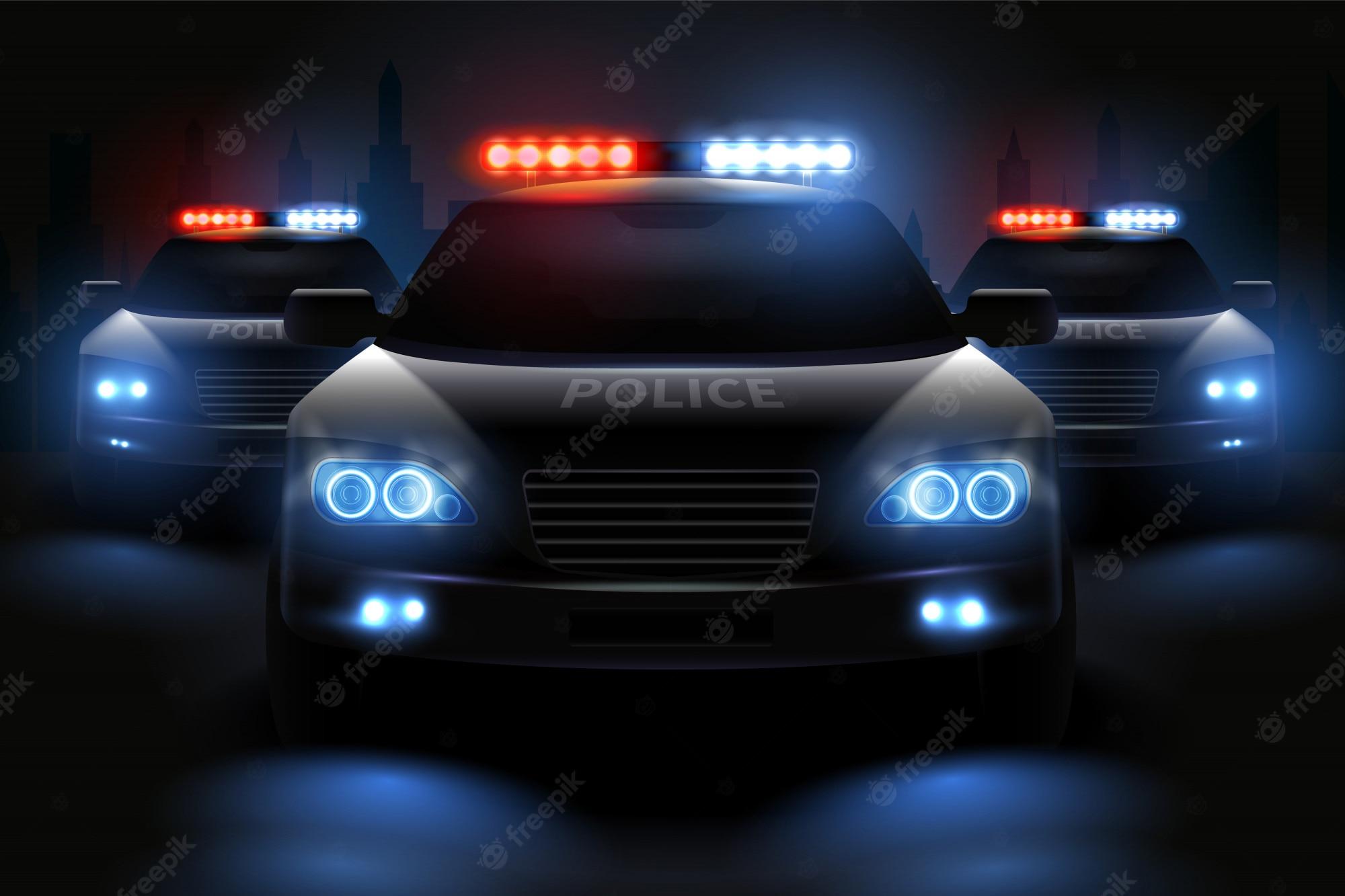 Police Lights Wallpapers - Top Free Police Lights Backgrounds