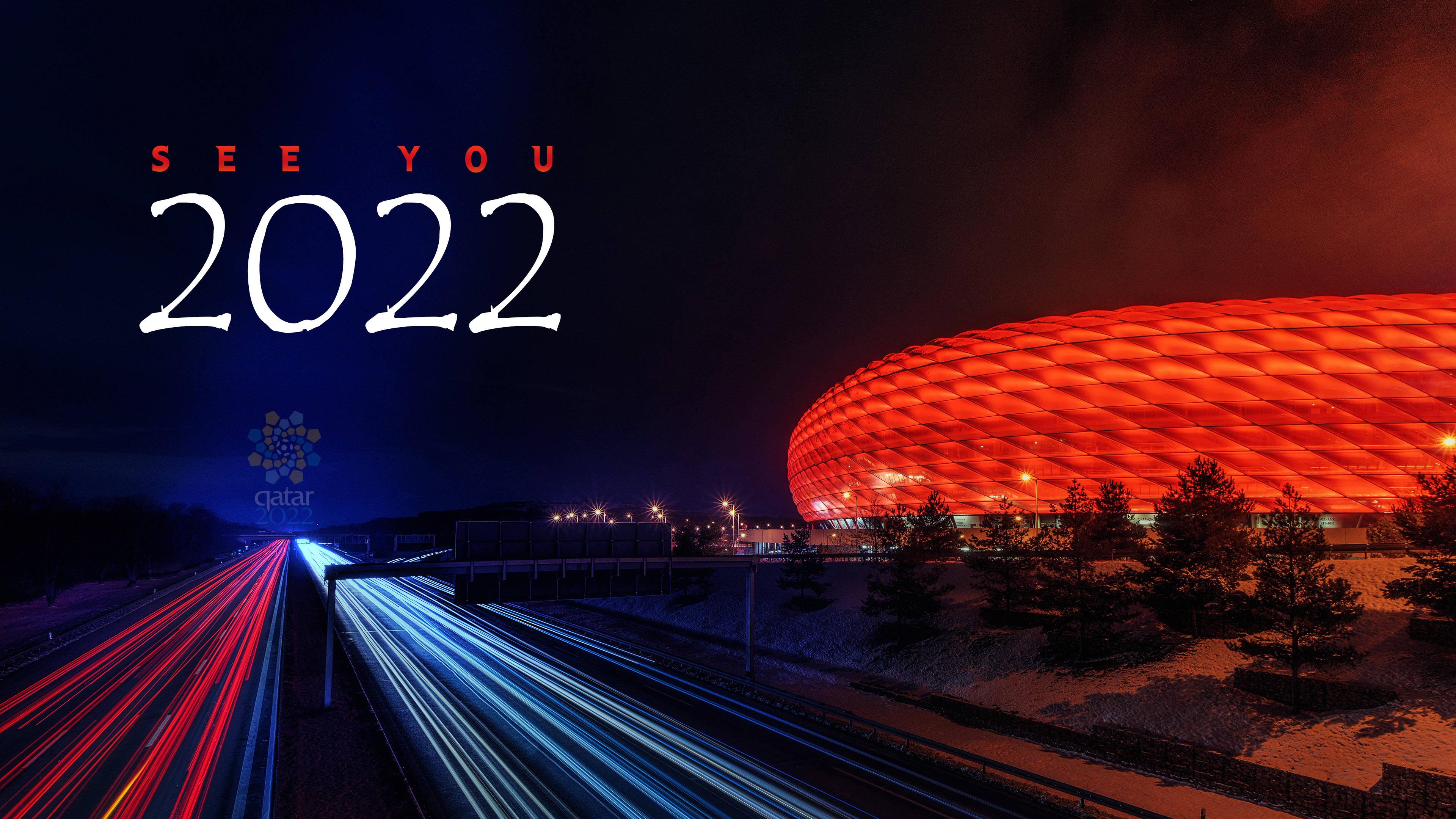 3840x2160 Download Qatar Stadium Fifa World Cup 2022 Wallpaper