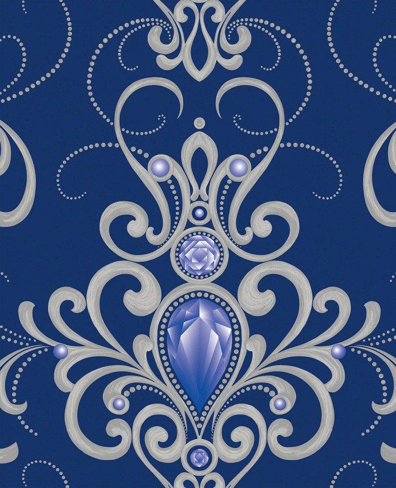 Blue Damask Wallpapers Top Free Blue Damask Backgrounds Wallpaperaccess 5466