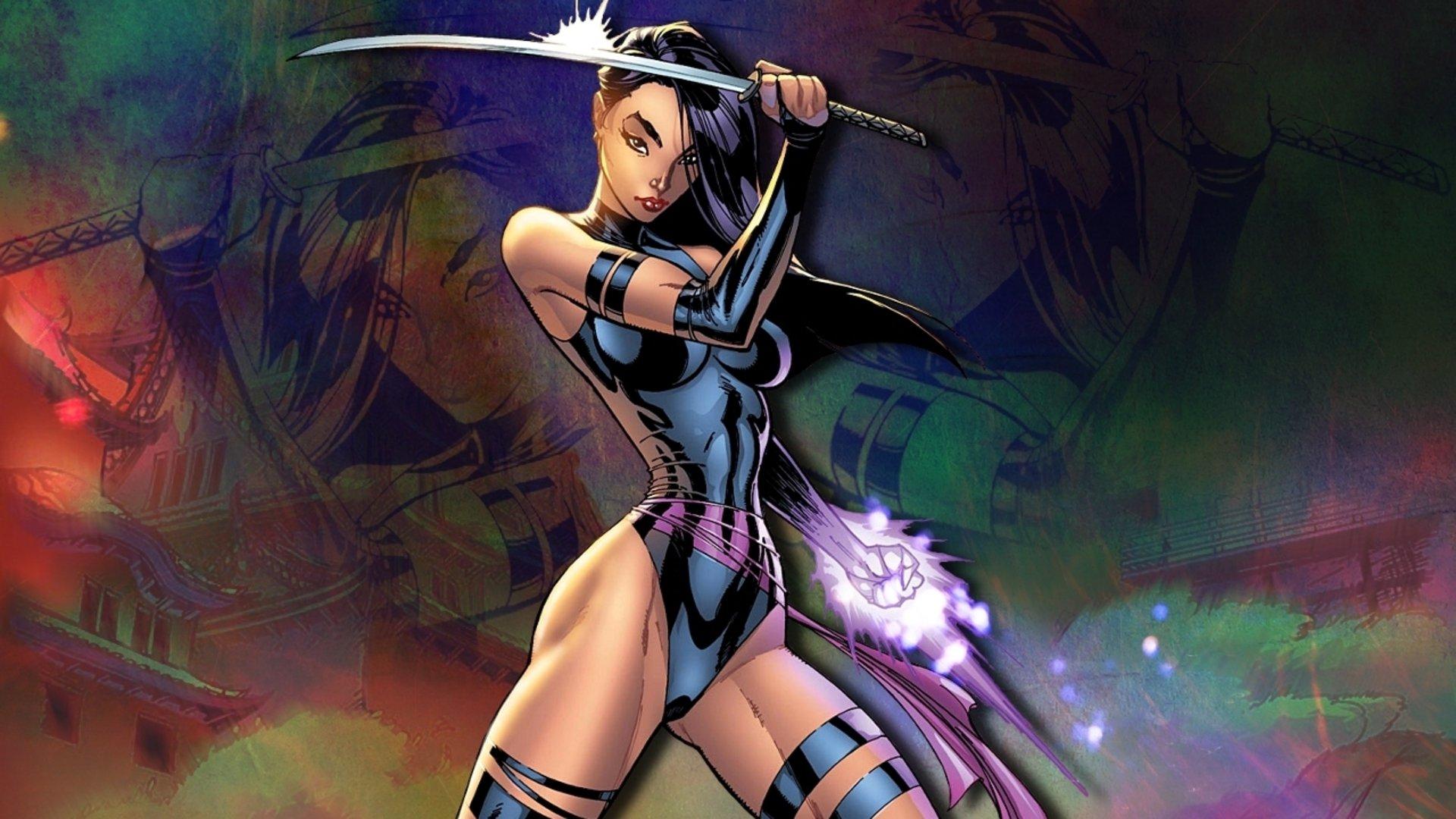 1920x1080 Psylocke HD Wallpaper