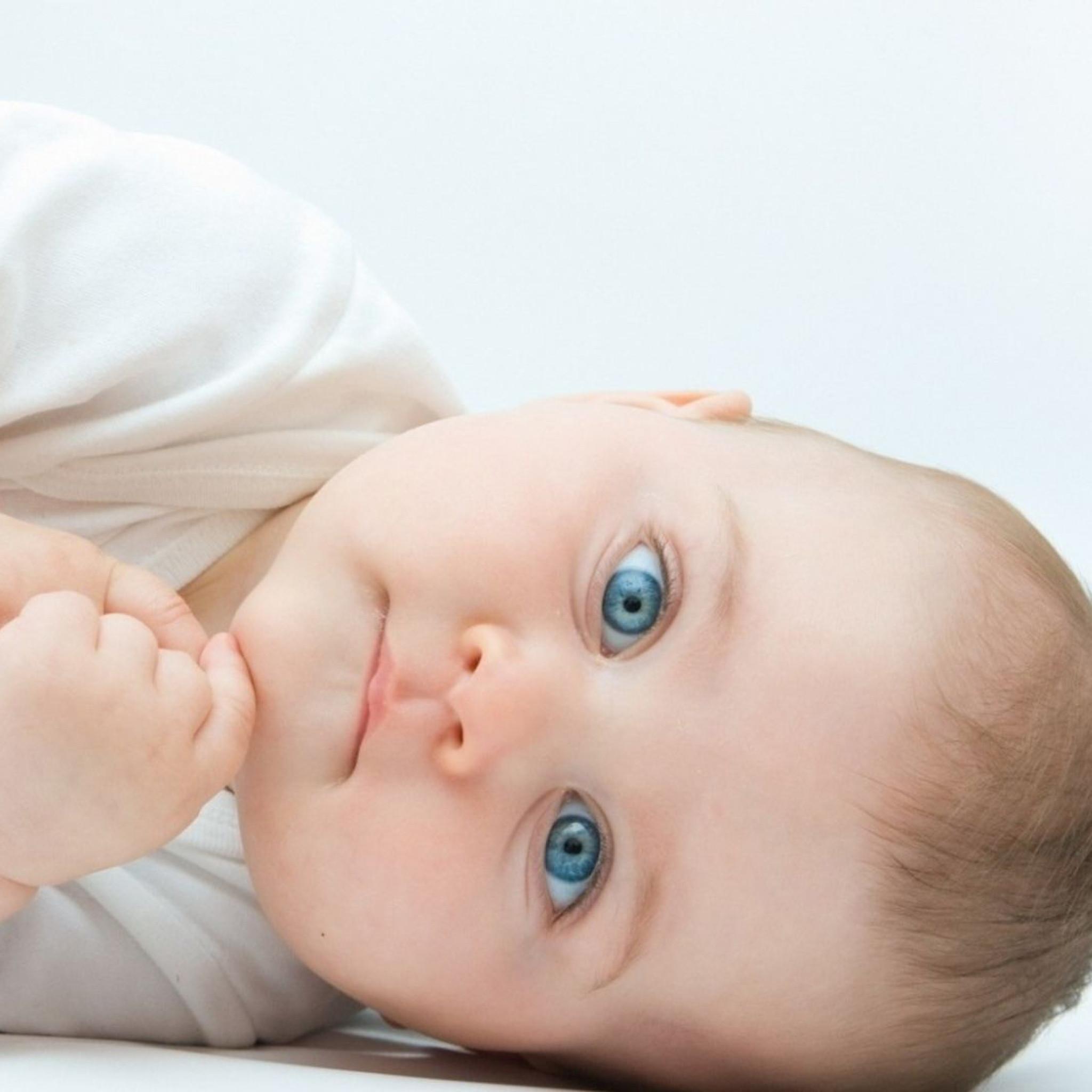 2048x2048 Baby Cute Blue Eyes iPad Air Wallpaper, HD Other 4K Wallpaper, Image, Photo and Background