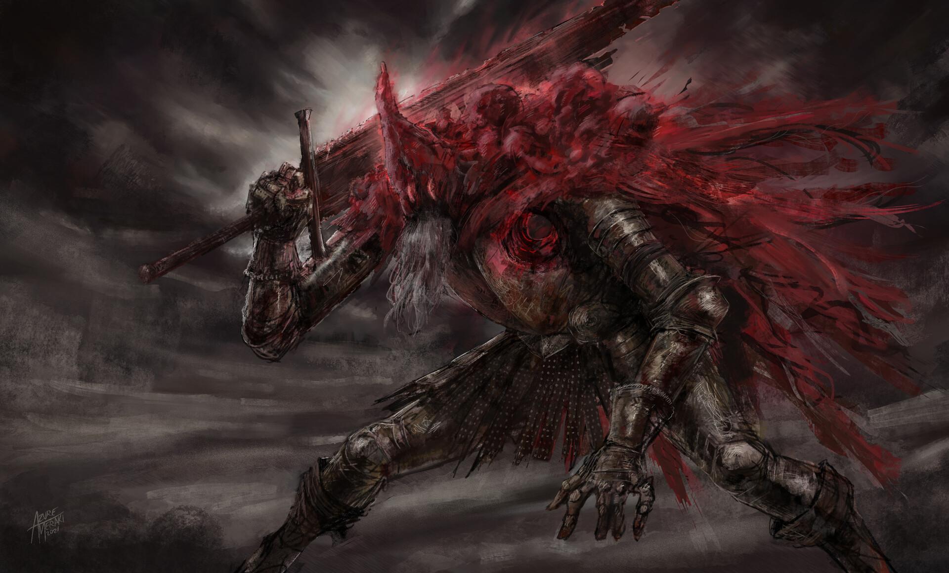 1920x1161 Slave Knight Gael Wallpaper