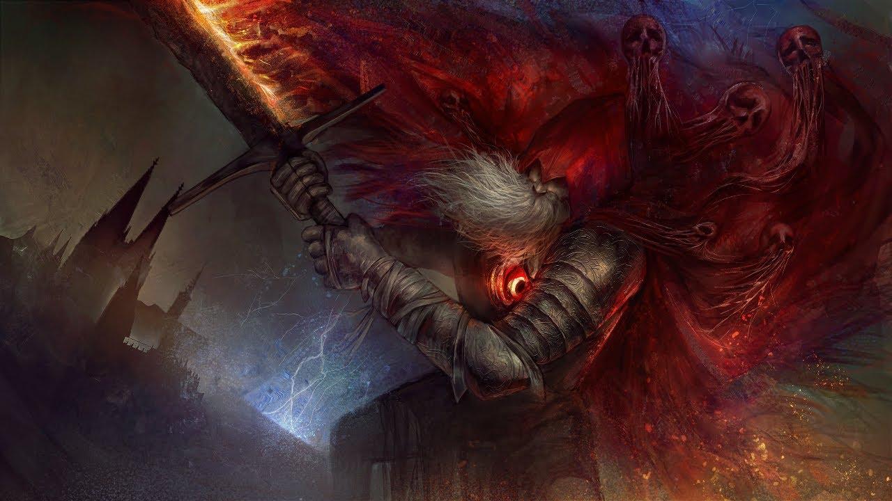 1280x720 Dark Souls III OST Knight Gael [Phase 3 Extended]