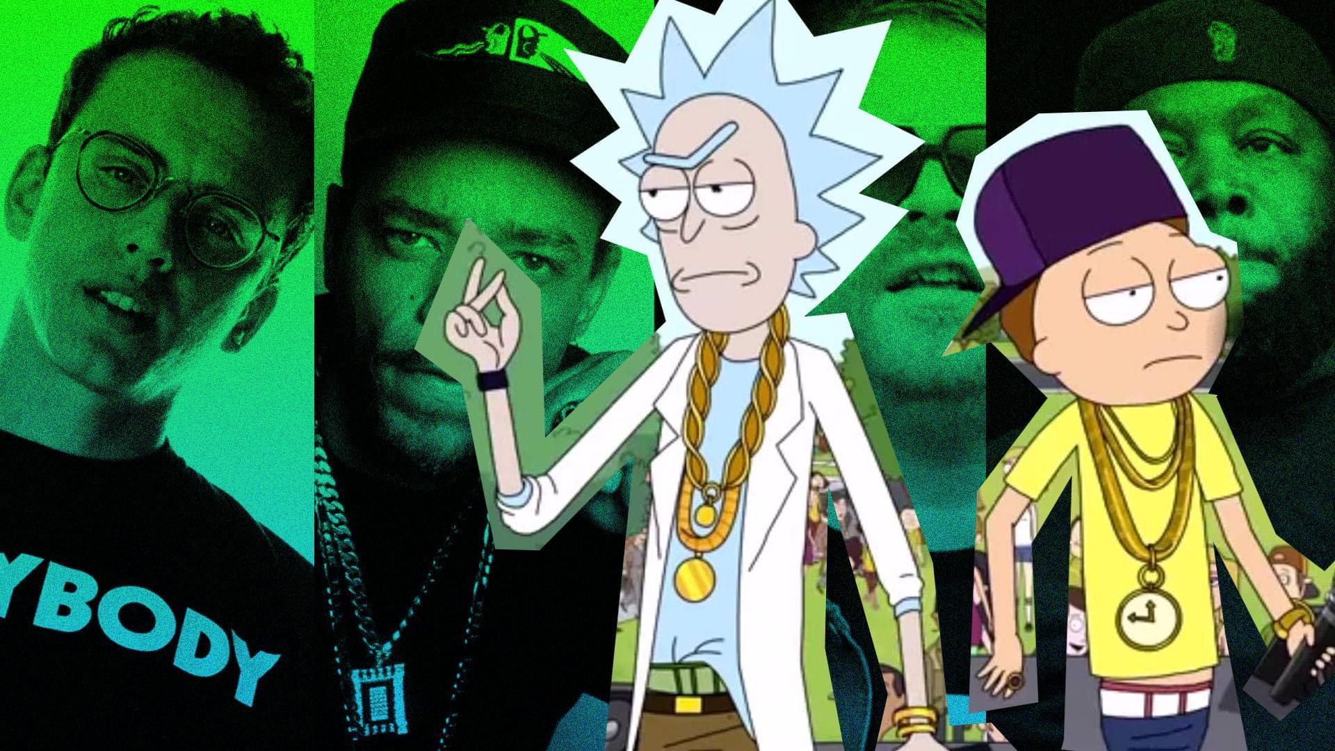1920x1080 Hip Hop's Love Of Rick And Morty