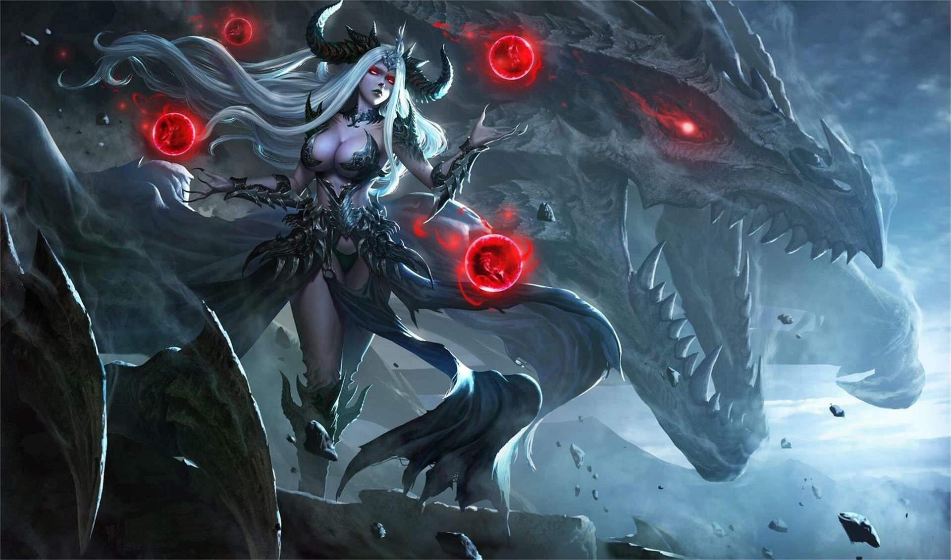 1920x1132 Horror & Legend & Creepy & Mystery & The Universe. Queen art, Anime, League of angels