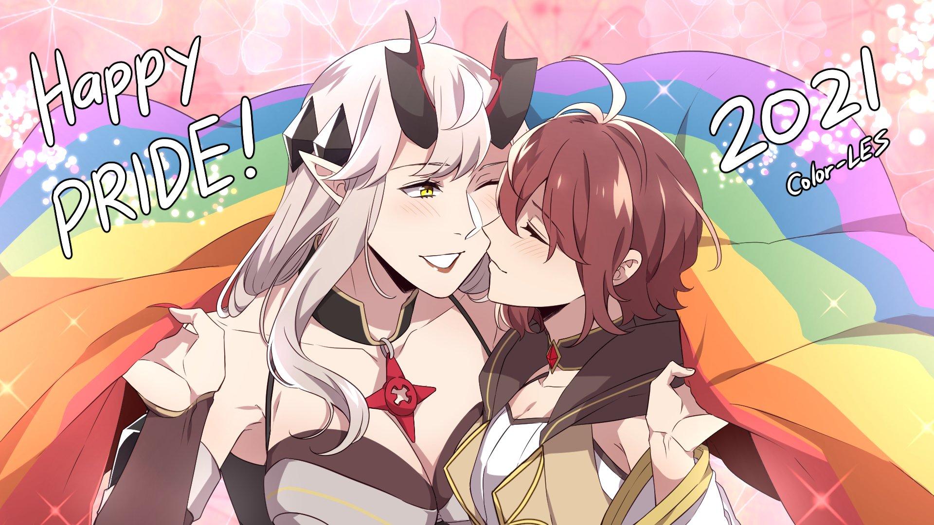 1920x1080 Kuru Pride month, everyone! #WEBTOON Mage &amp; Demon Queen season 3 release date is still TBA