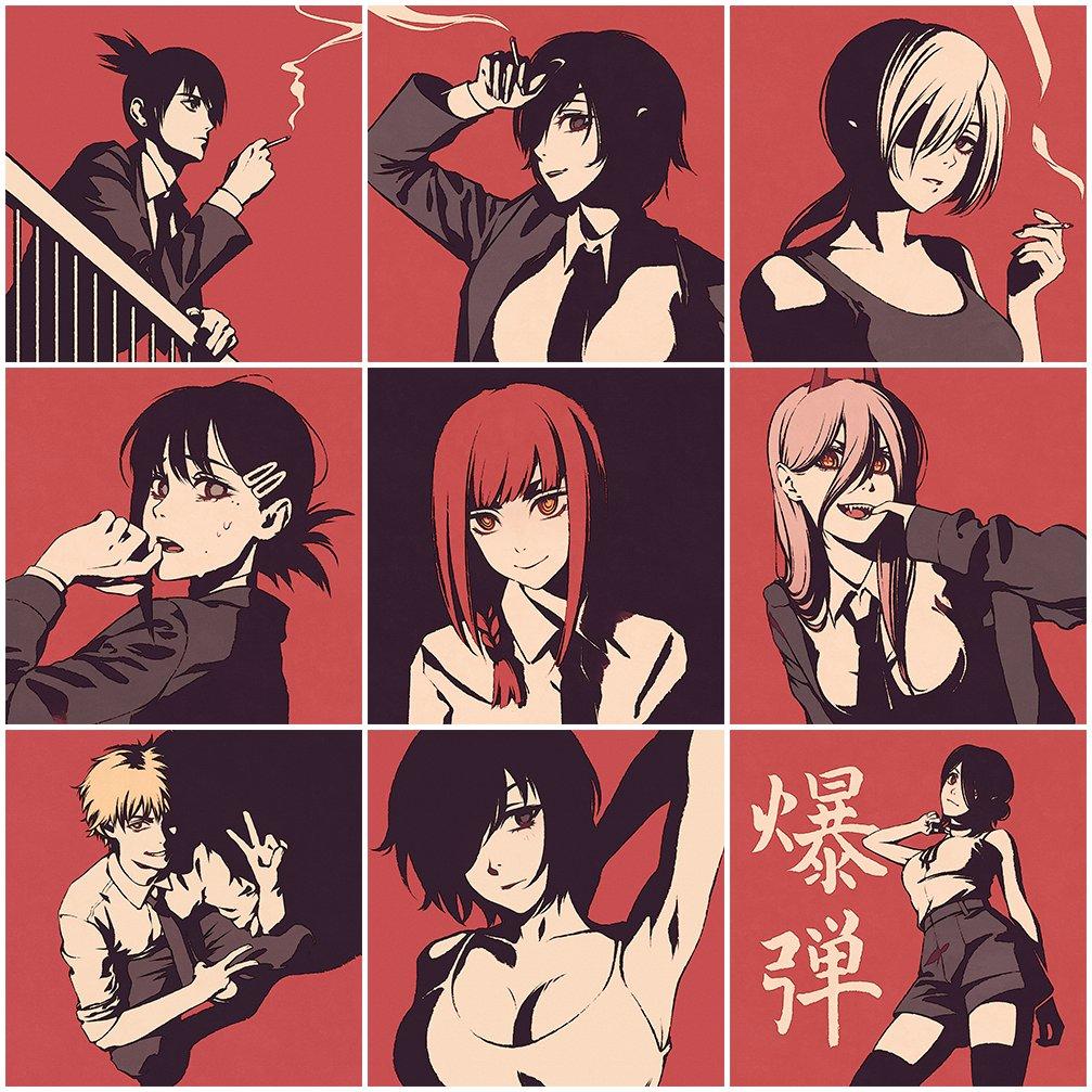 1007x1007 moshimoshibe was a great day, so I prepared a Chainsaw Man bundle! You'll get