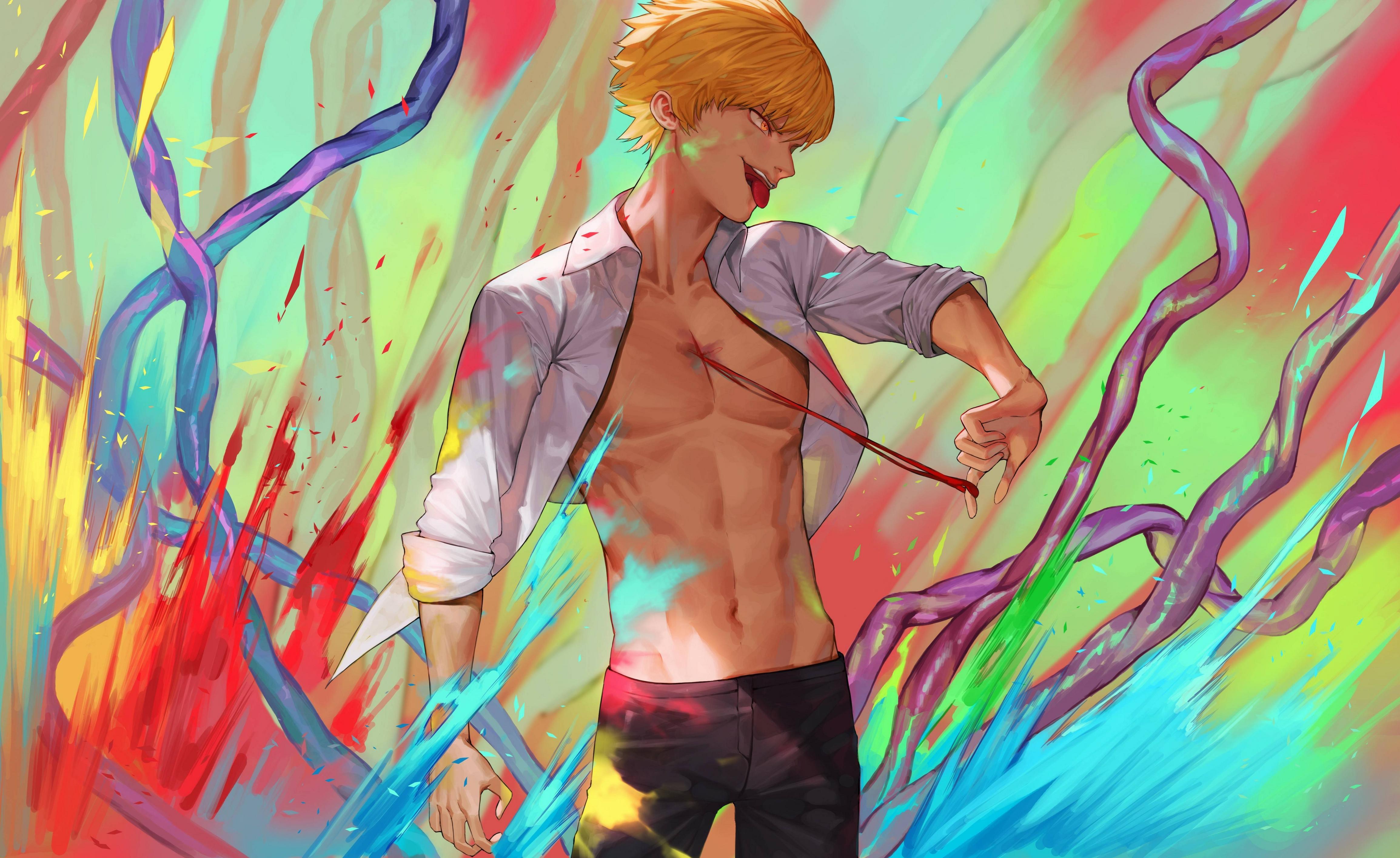 4618x2831 Denji Art Chainsaw Man Wallpaper, HD Anime 4K Wallpaper, Image, Photo and Background