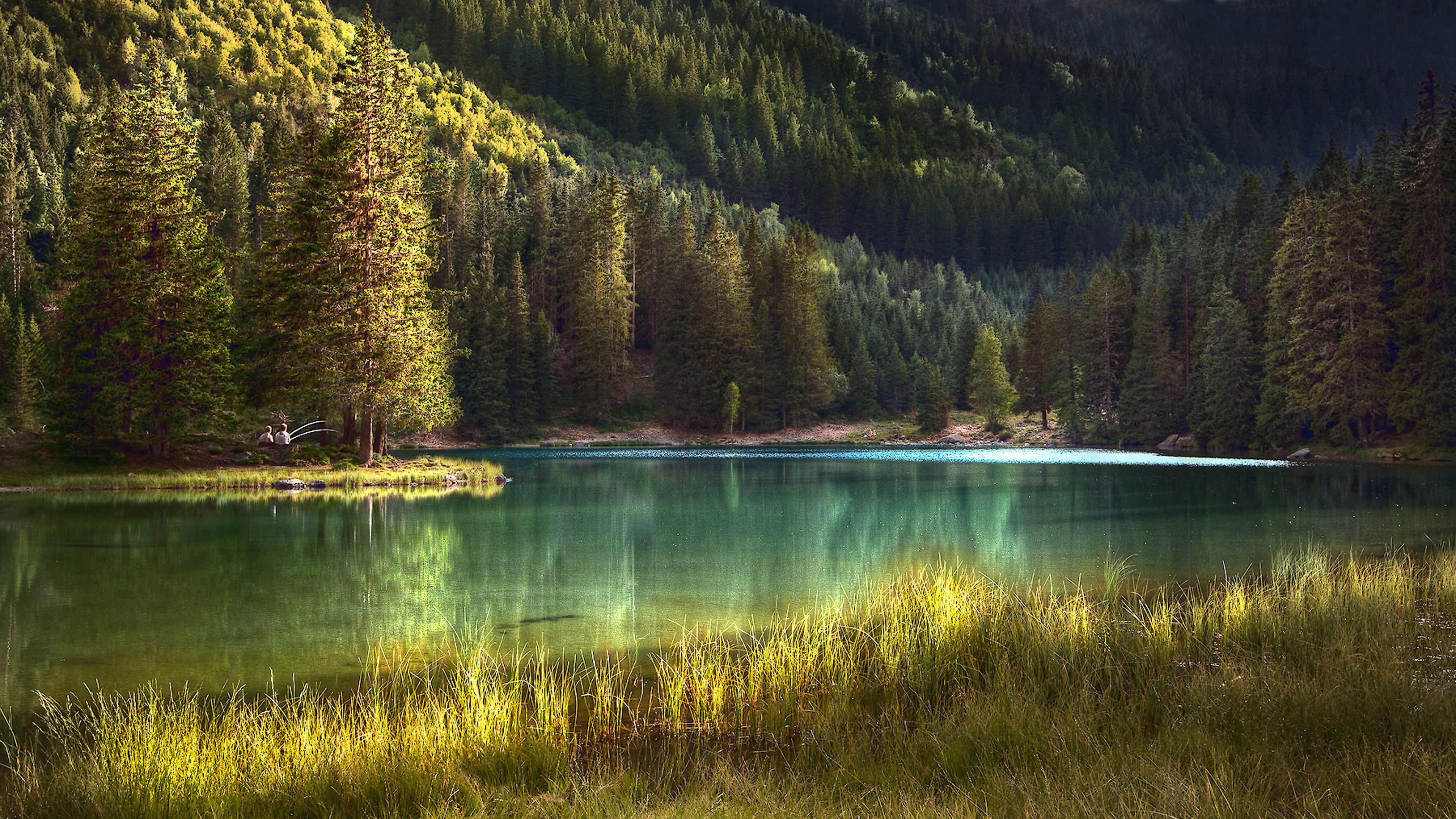 3840x2160 Alpin Lake Lac Du Poursolet A Small Alpine Lake In The Area Of Grenoble France 4k Ultra HD Tv Wallpaper For Desktop Laptop Tablet And Mobile Phones 3840x2160 :