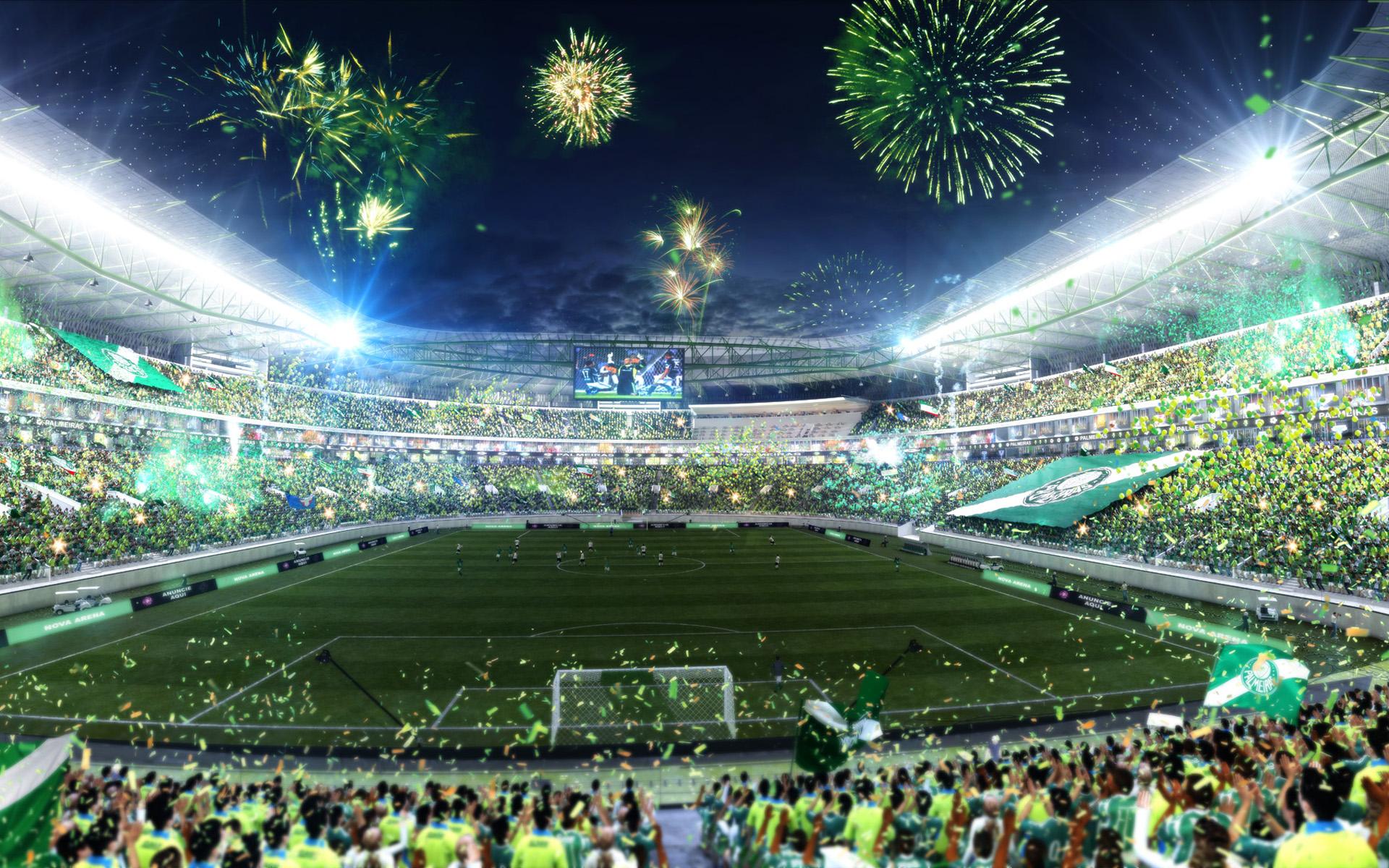 1920x1200 Allianz Parque Wallpaper