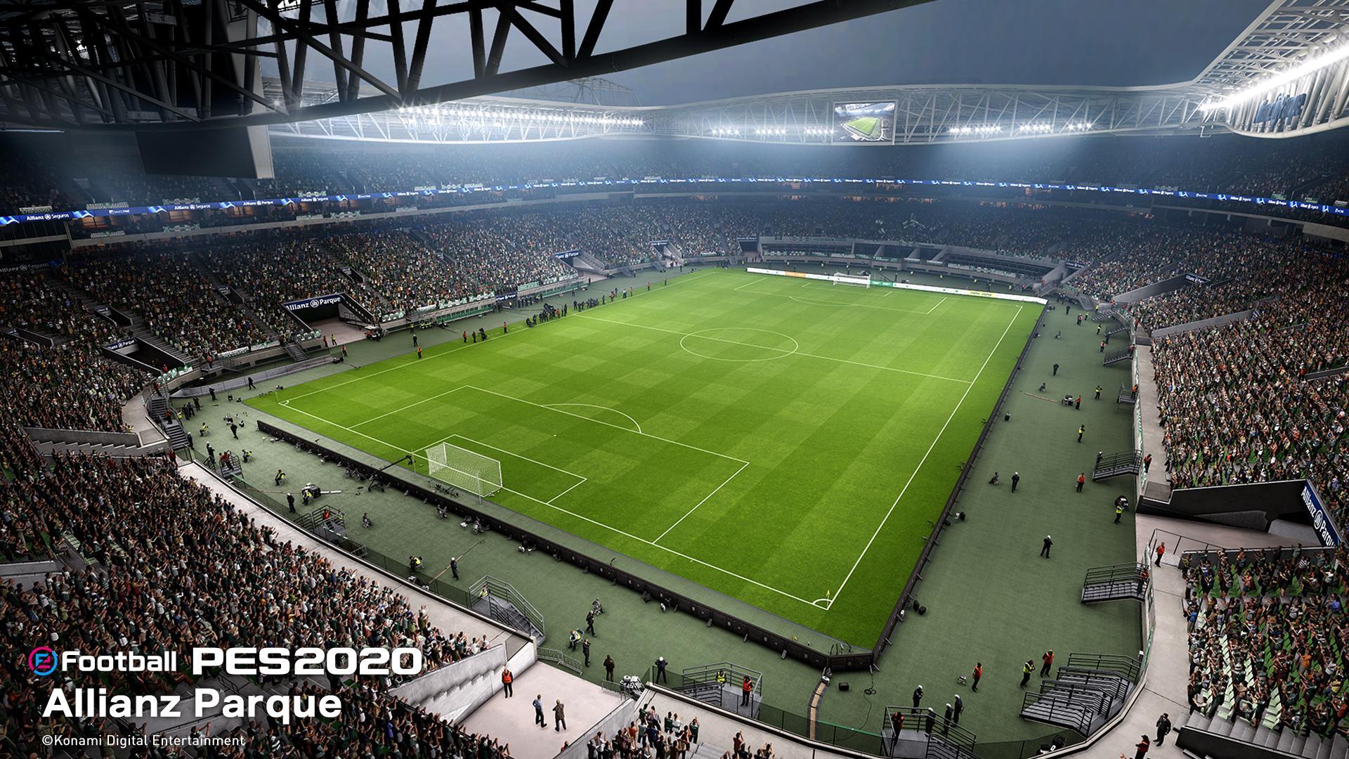 1920x1080 Allianz Parque. Stadiums. PES 2020 eFootball Database