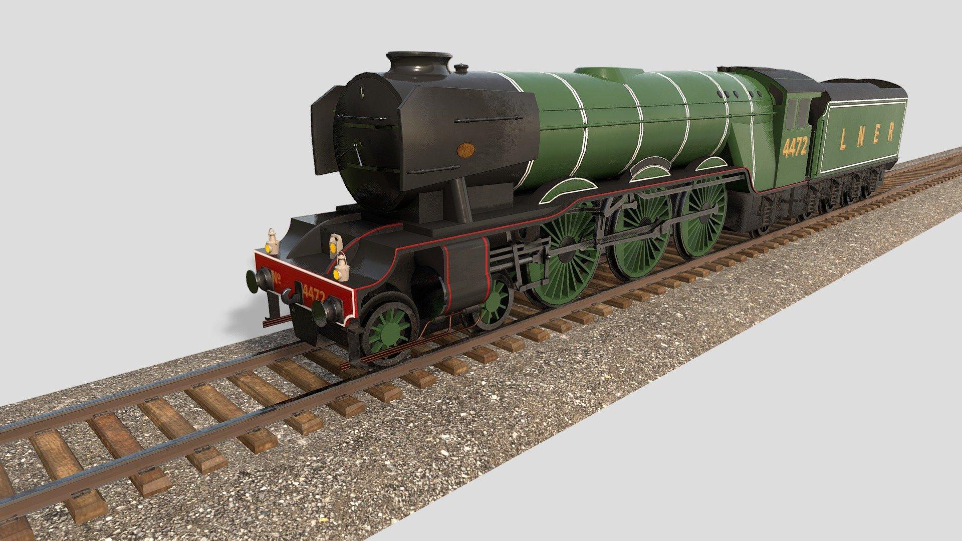 1920x1080 Flying Scotsman Royalty Free 3D model by studio lab [8e9be93]
