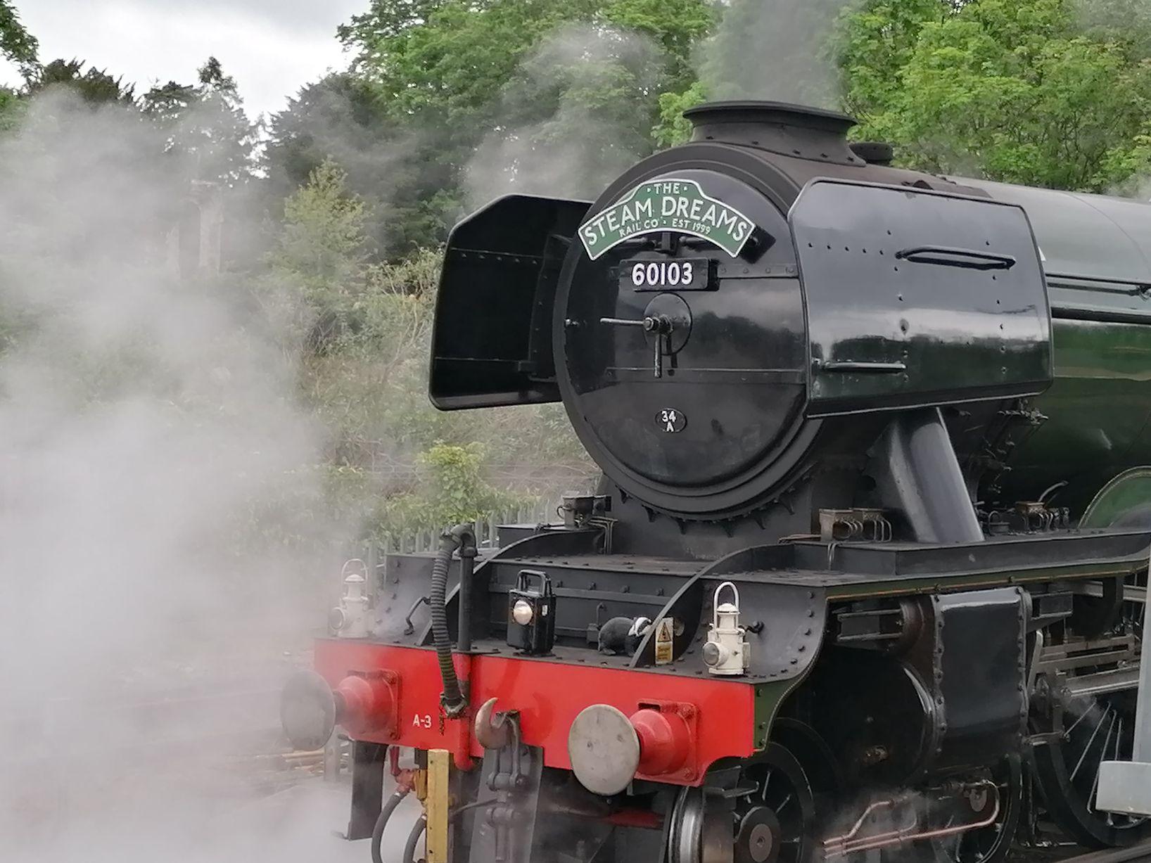 1636x1227 Picture show Flying Scotsman's tour of Hampshire including visit to Basingstoke and Southampton