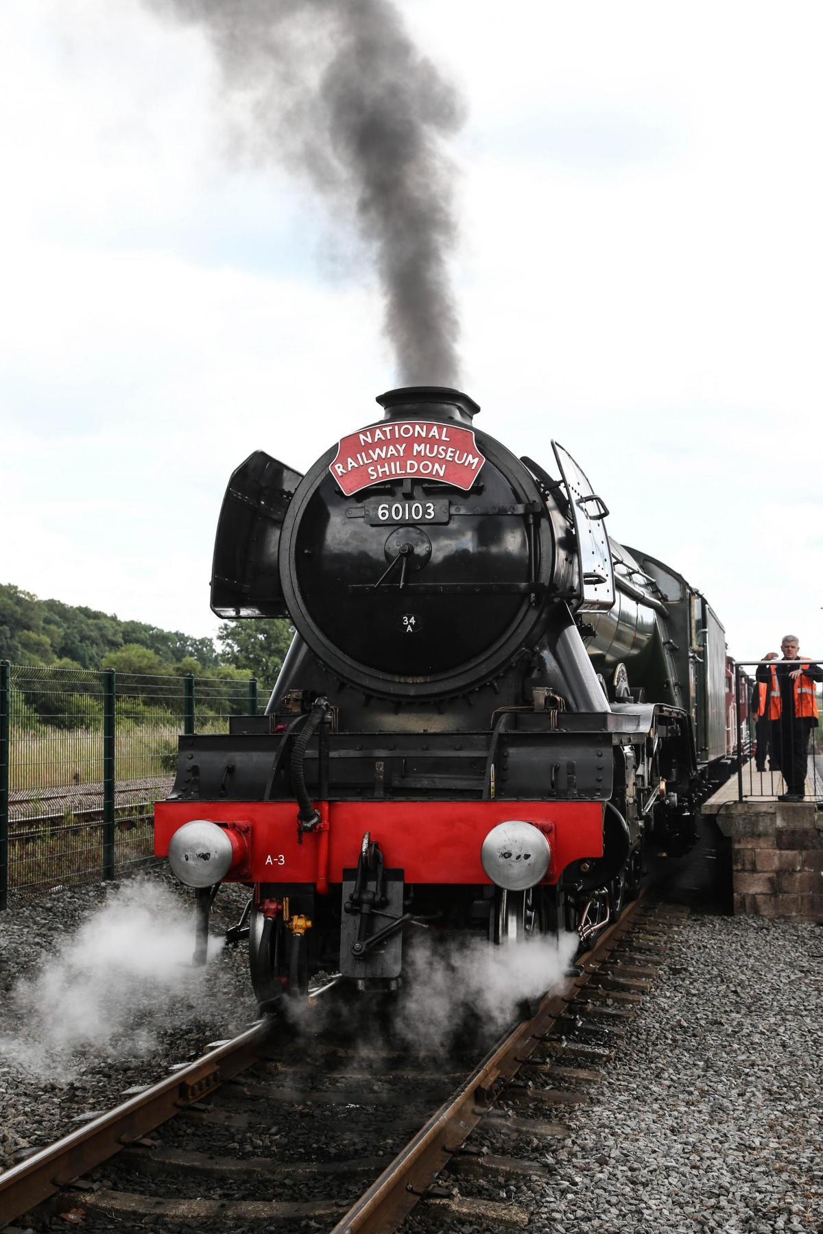 1200x1800 All aboard the Flying Scotsman for the Shildon Big Bash. The Northern Echo