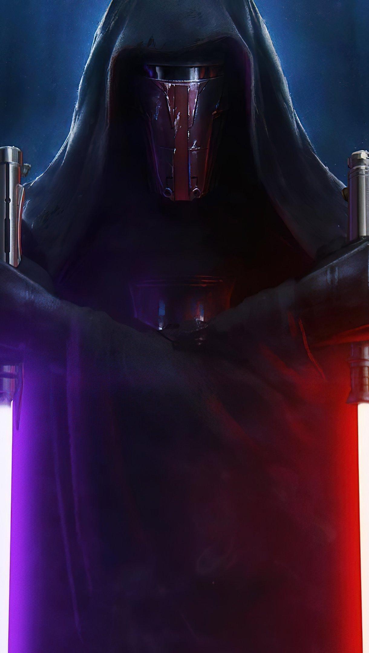 1220x2160 Darth Revan from Star Wars Wallpaper 4k Ultra HD