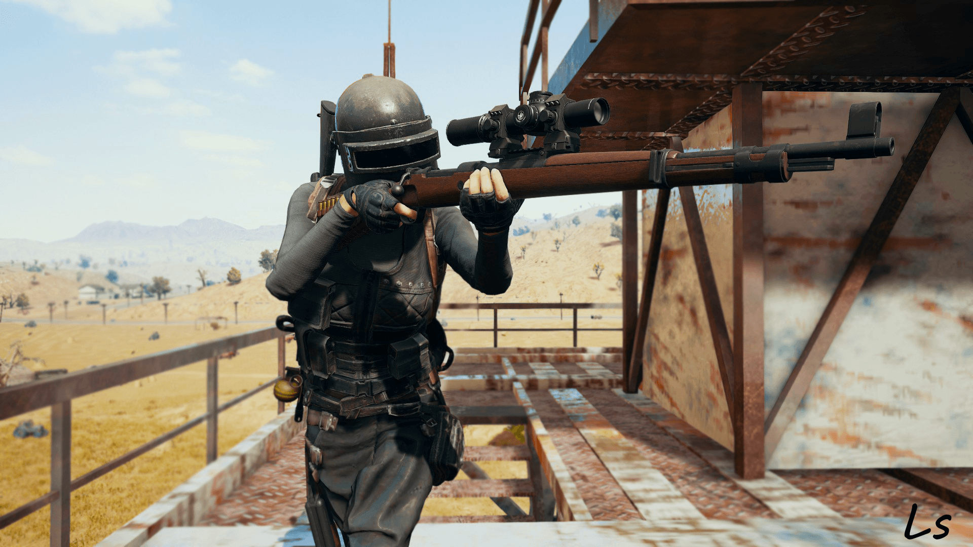 Kar98 Gun In Pubg Wallpaper