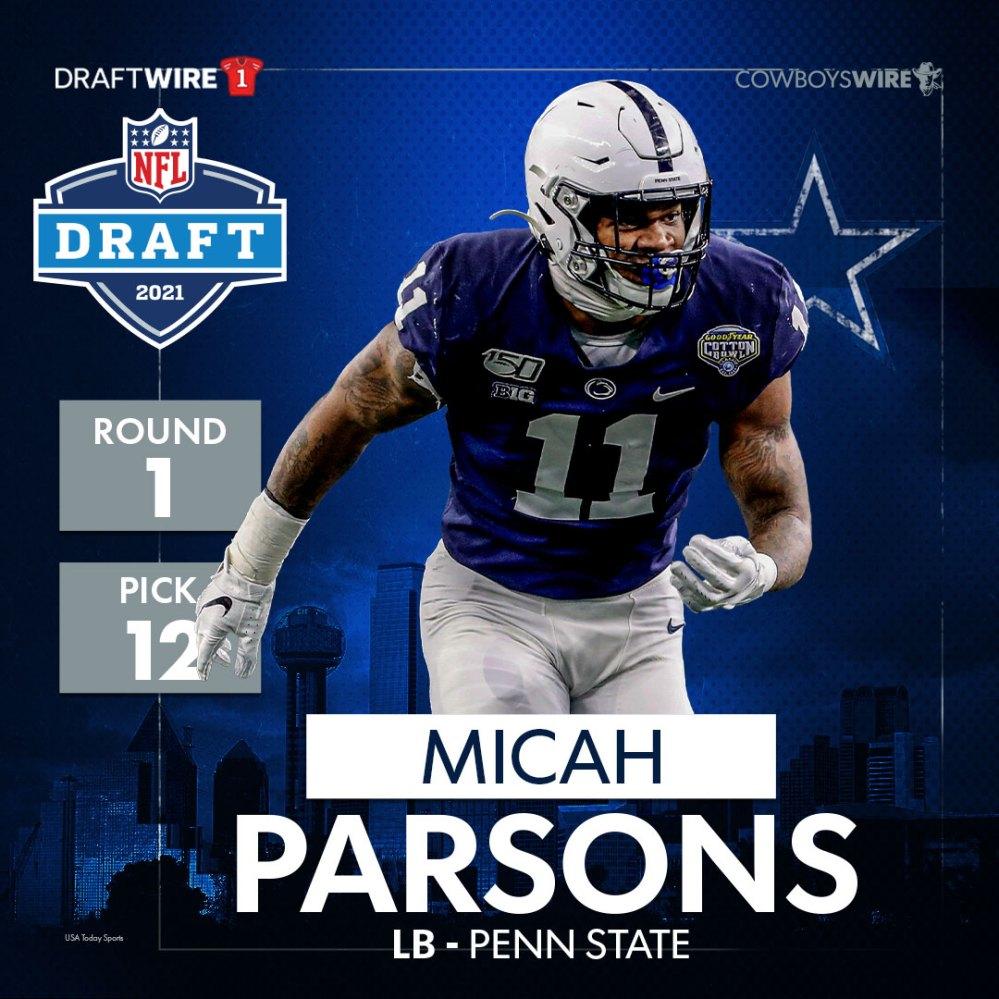 Micah Parsons Turns His Cowboys Jersey Into $50K Diamond Chain