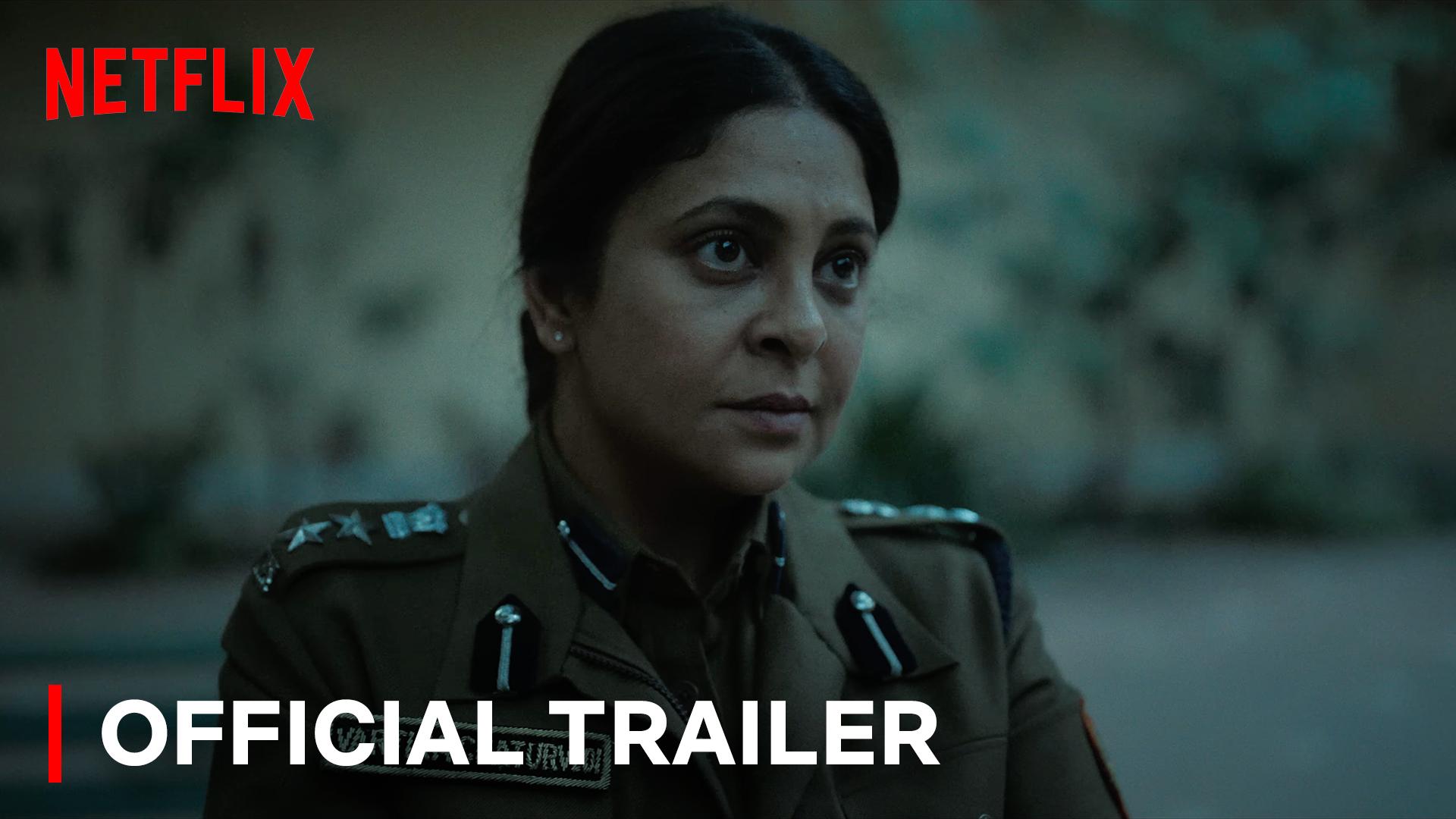 1920x1080 Netflix India ominous gang, a city in panic. Are DCP Vartika and her squad prepared for the chaos to come? The trailer for DELHI CRIME SEASON 2 IS HERE!