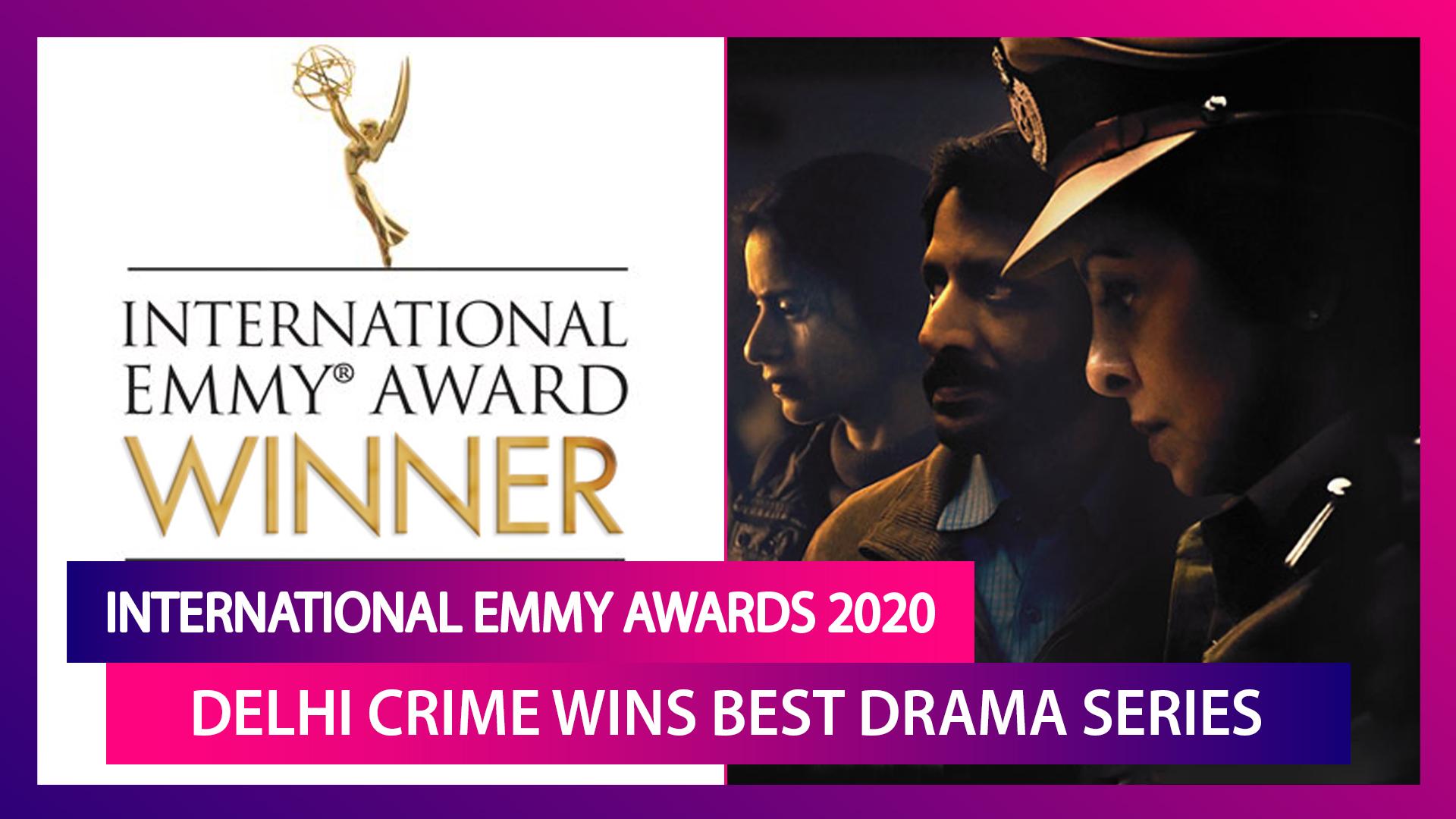 1920x1080 International Emmy Awards 2020: Delhi Crime Wins Best Drama Series Award; Shefali Shah's Reaction Just Cannot Be Missed!