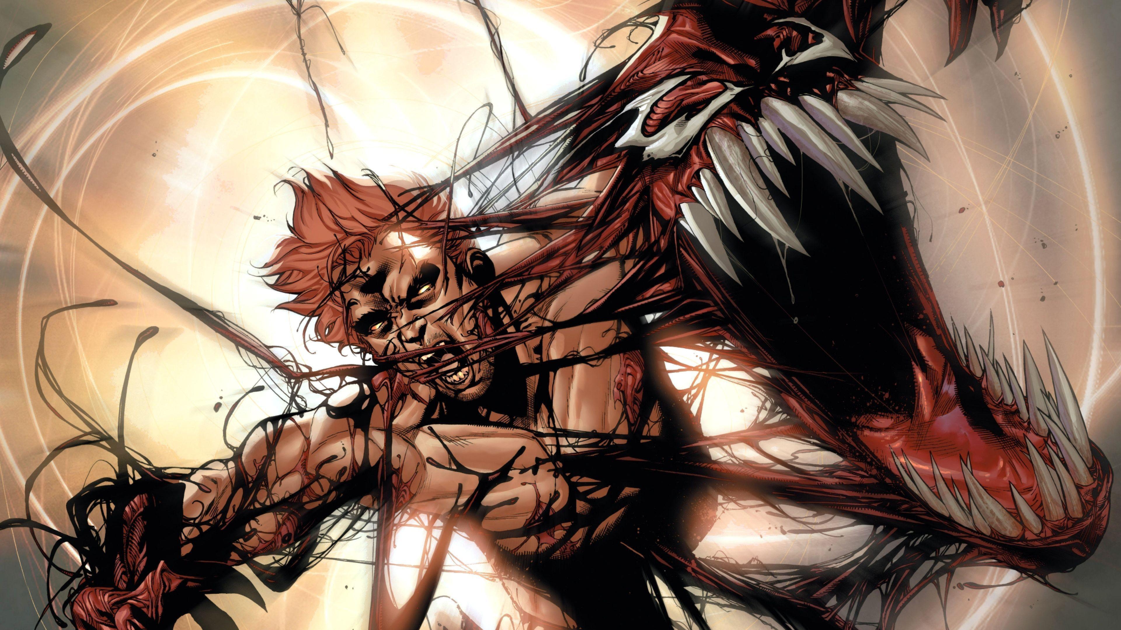 3840x2160 4K Ultra HD Carnage Wallpaper HD, Desktop Background 3840x2160