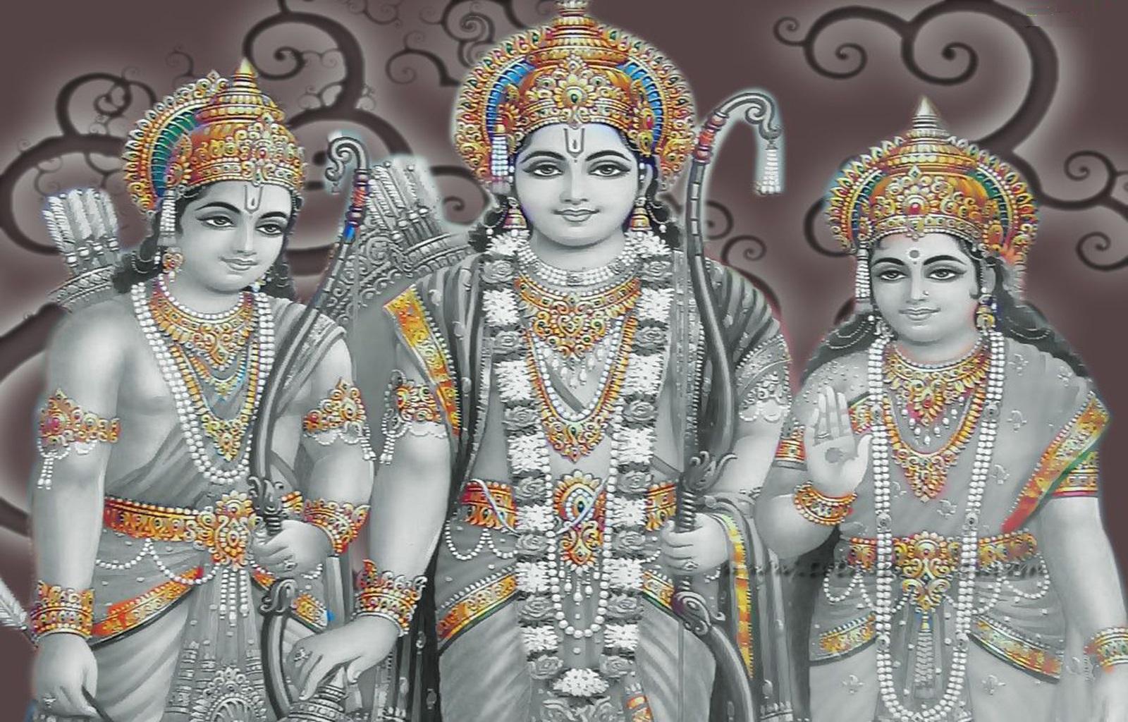 1600x1024 Festival Chaska: Hindu God HD Wallpaper Ram, Sita and Hanuman