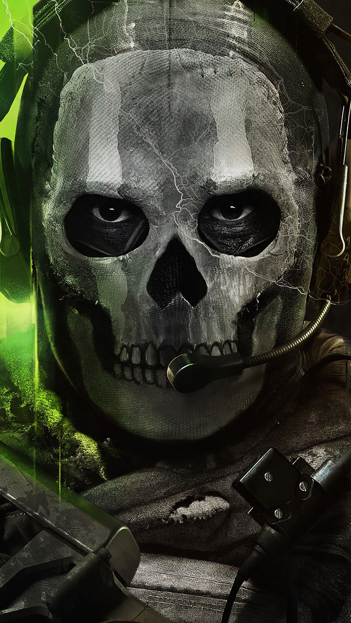 Ghost Call of Duty Modern Warfare 2 2022 Wallpaper 4K HD PC 4561h