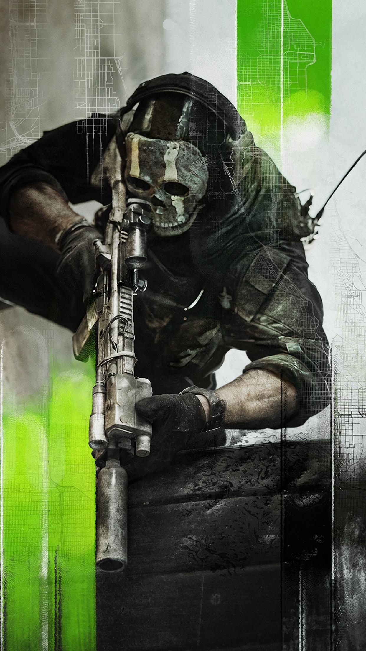 Mw2 Ghost Wallpapers - Top Free Mw2 Ghost Backgrounds - WallpaperAccess