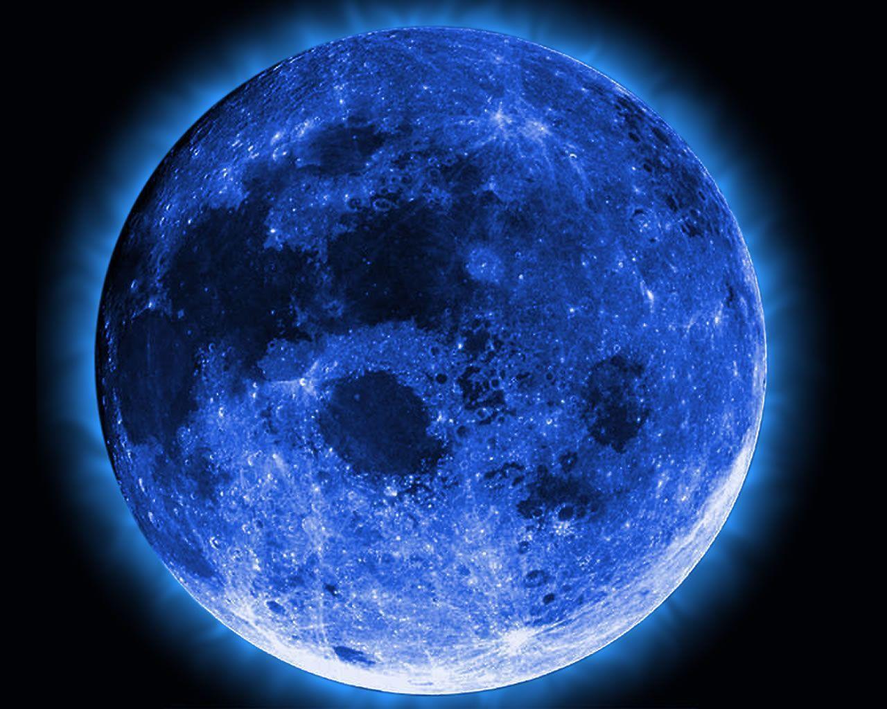 1280x1024 Blue Moon hình nền