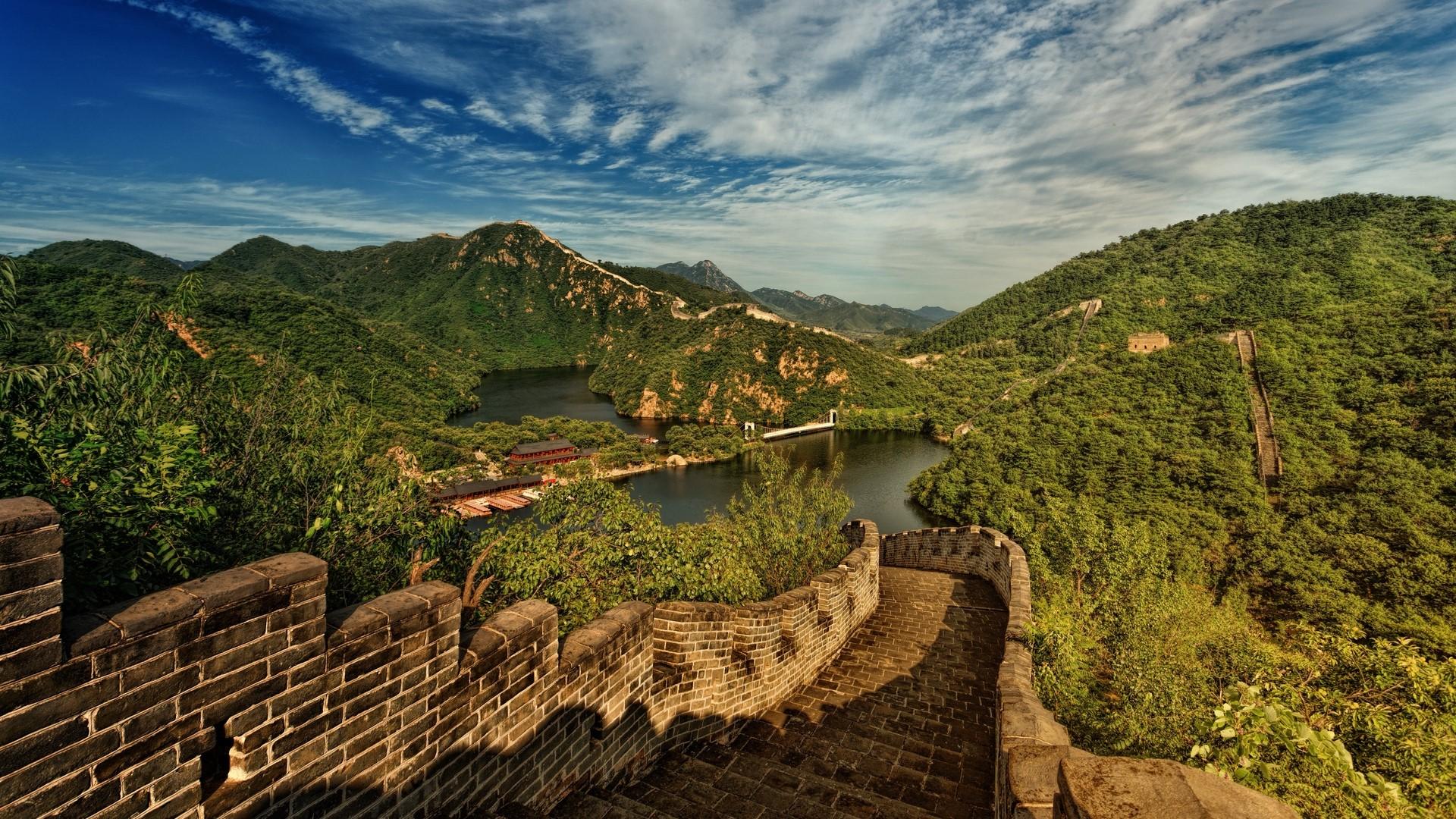 1920x1080 Wallpaper / Guilin, China, mountains, sunrise, clouds, nature, landscape free download