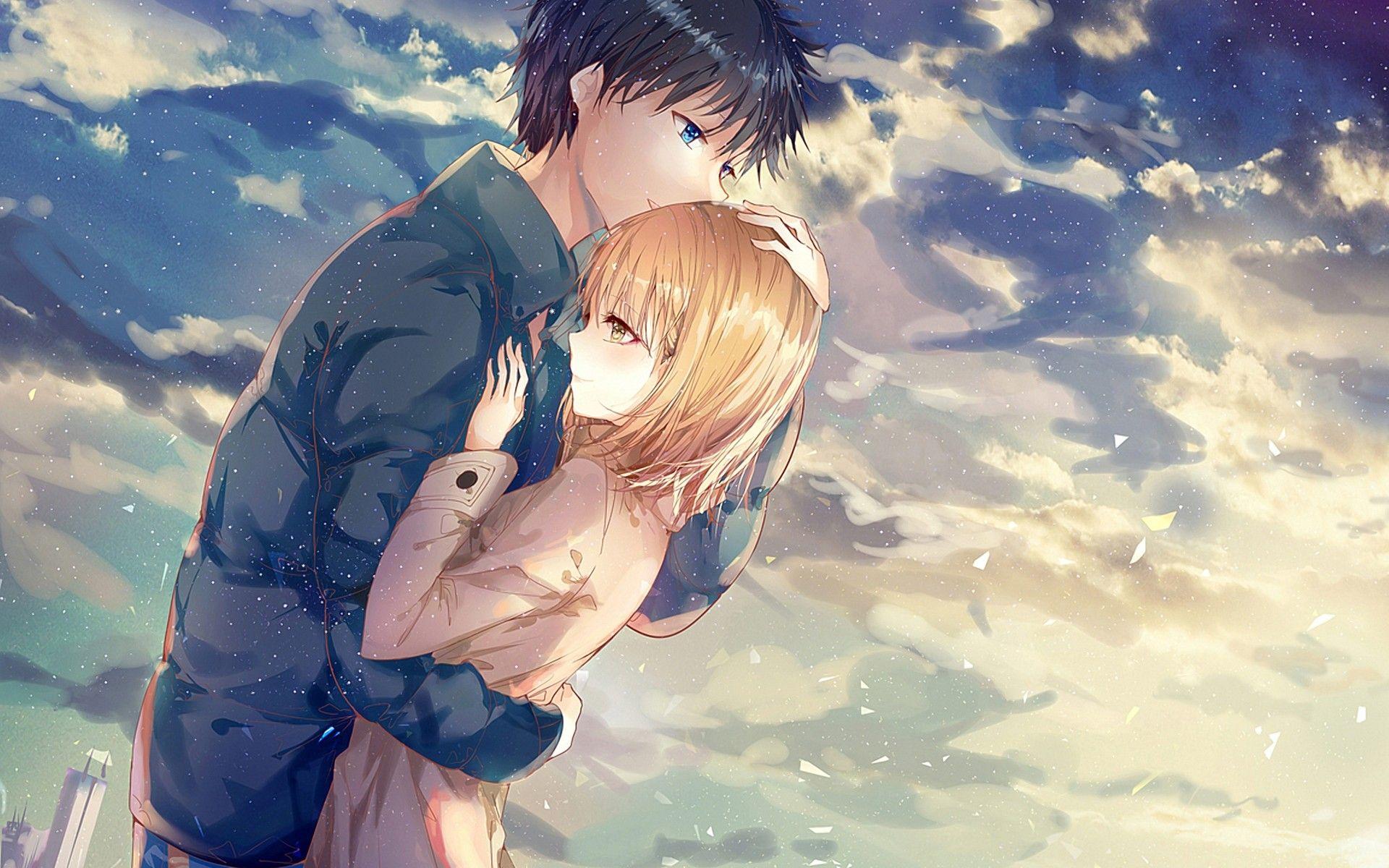 Sweet Couple Anime Wallpaper (77+ images)