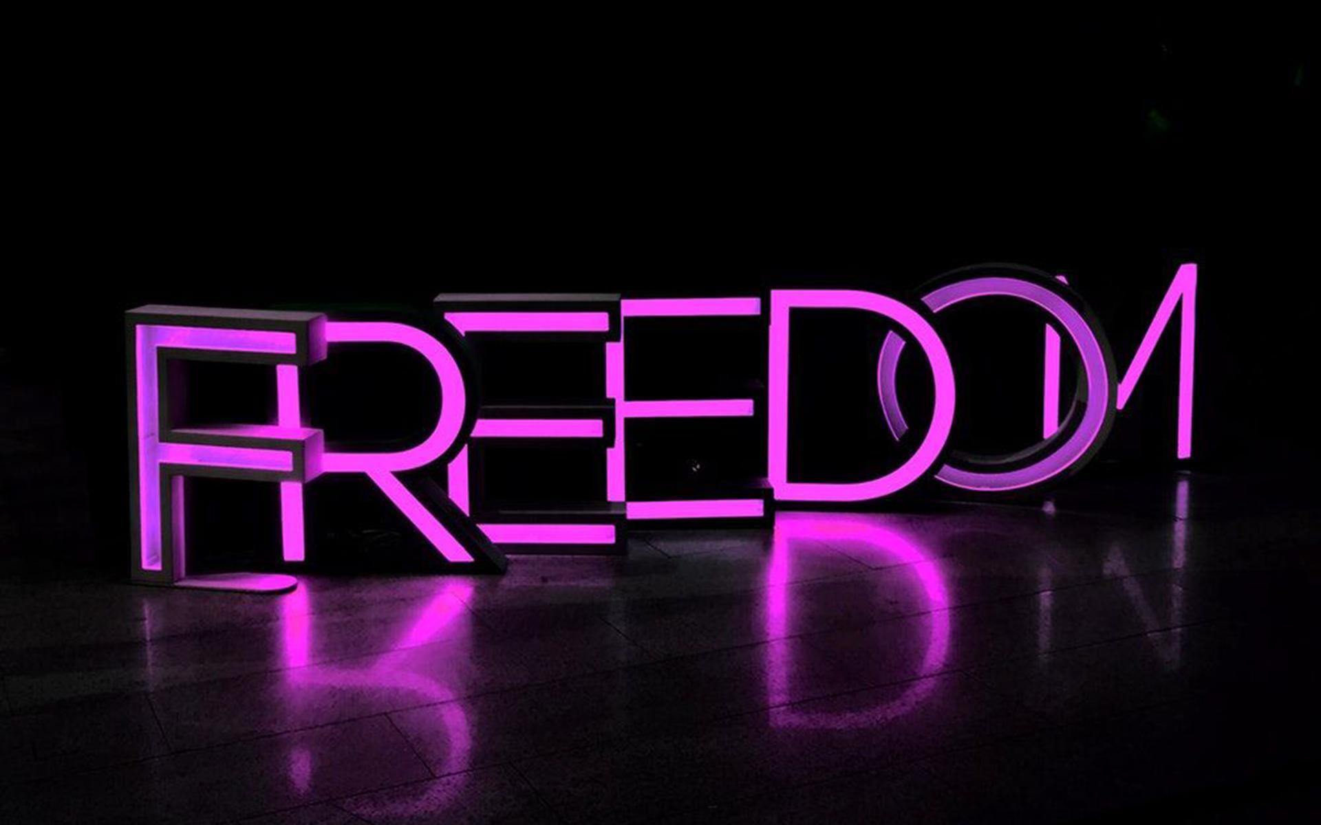 1920x1200 Neon Purple Aesthetic Wallpaper for Desktop