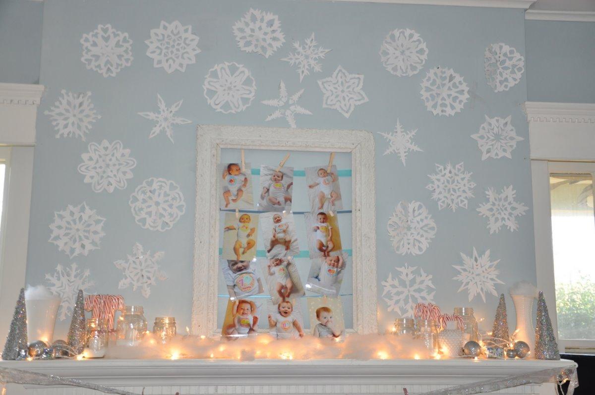 1200x797 Caroline's Sparkle Snowflake First Birthday