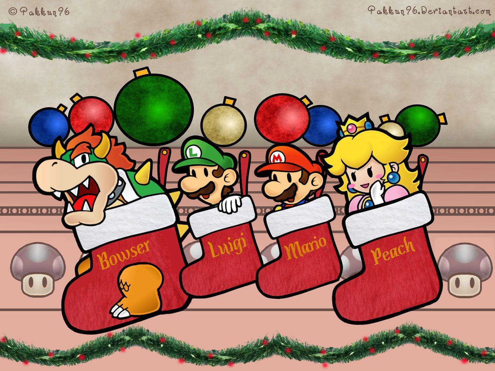 Happy Holidays bowser christmas games luigi mario my nintendo  nintendo HD phone wallpaper  Peakpx