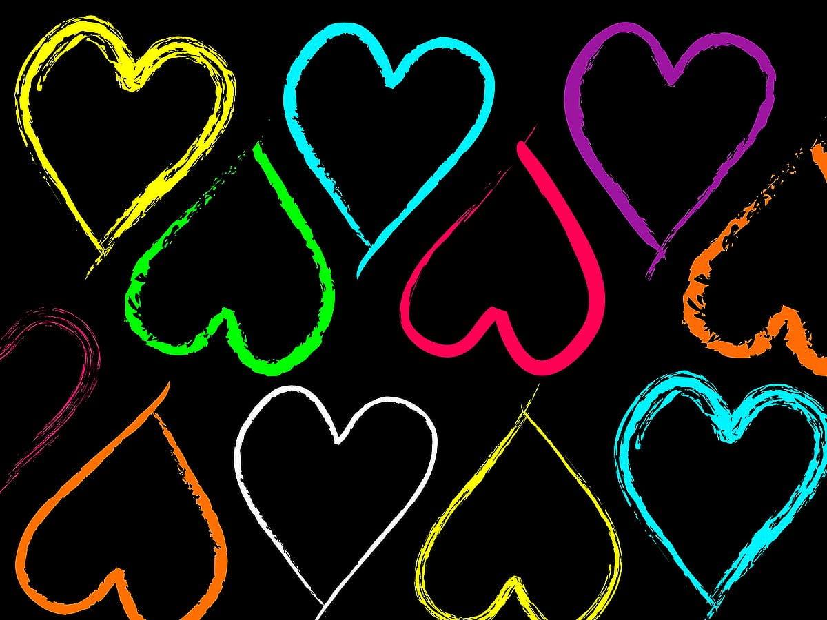 1200x900 Wallpaper Heart, Love, Digital Art. TOP Free background