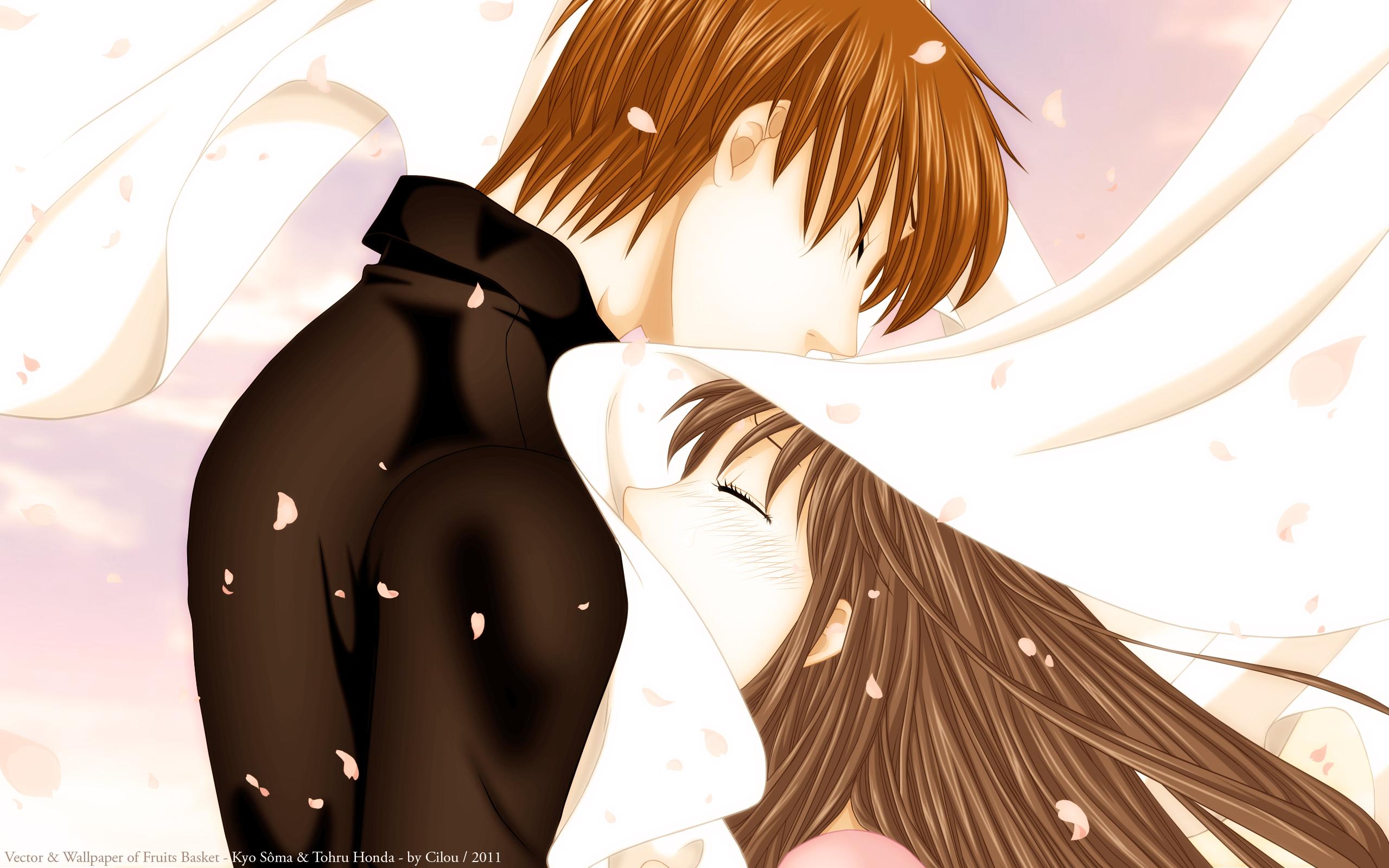 2560x1600 Kyo and Tohru Basket Wallpaper