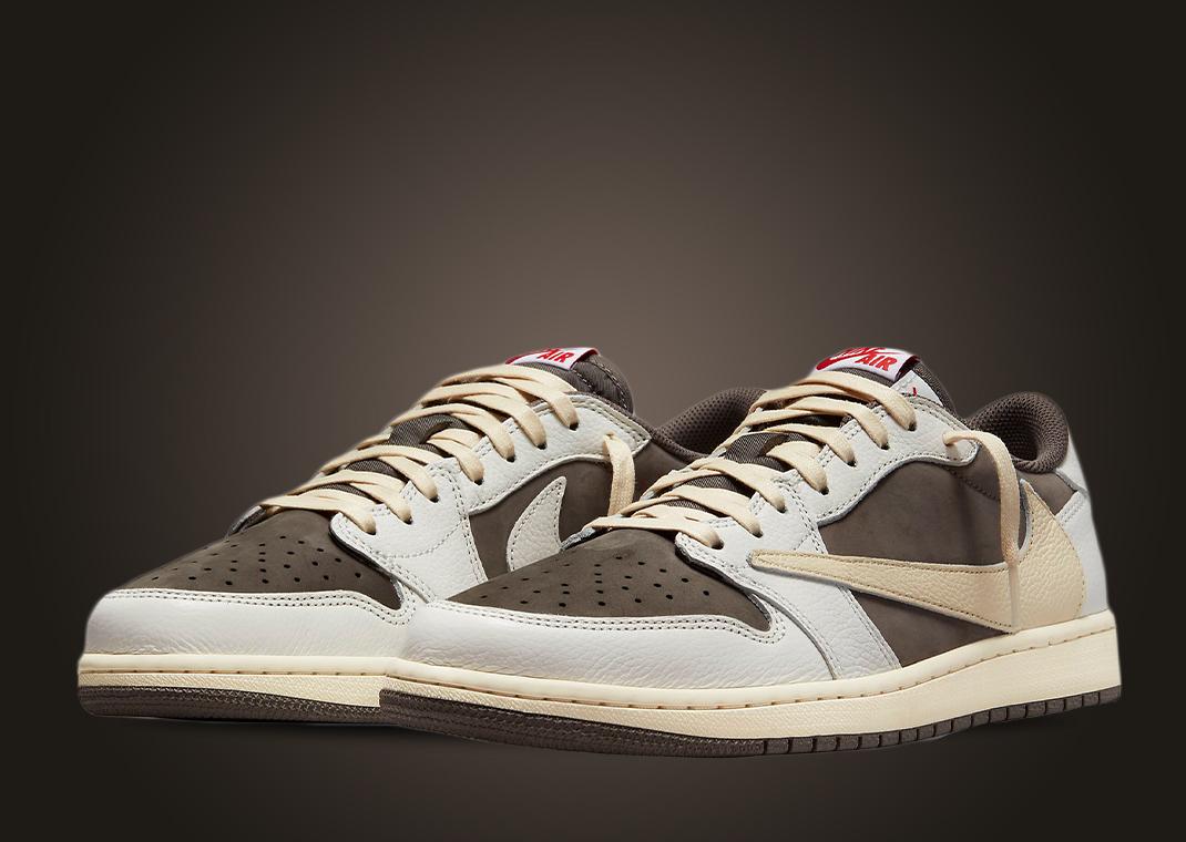 1070x760 Travis Scott x Air Jordan 1 Low Reverse Mocha Drops in 2022