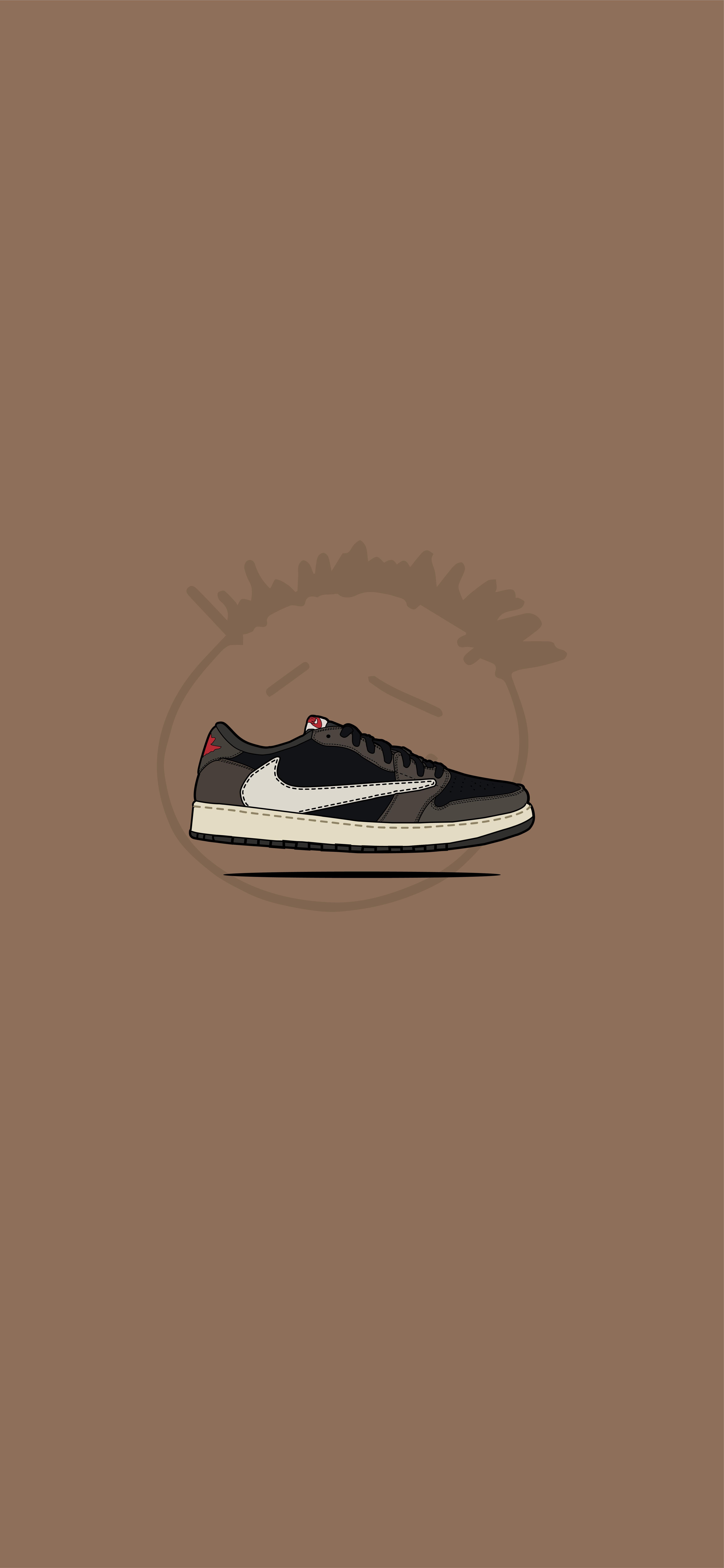4618x10000 Travis Scott Mocha Jordan 1 Low