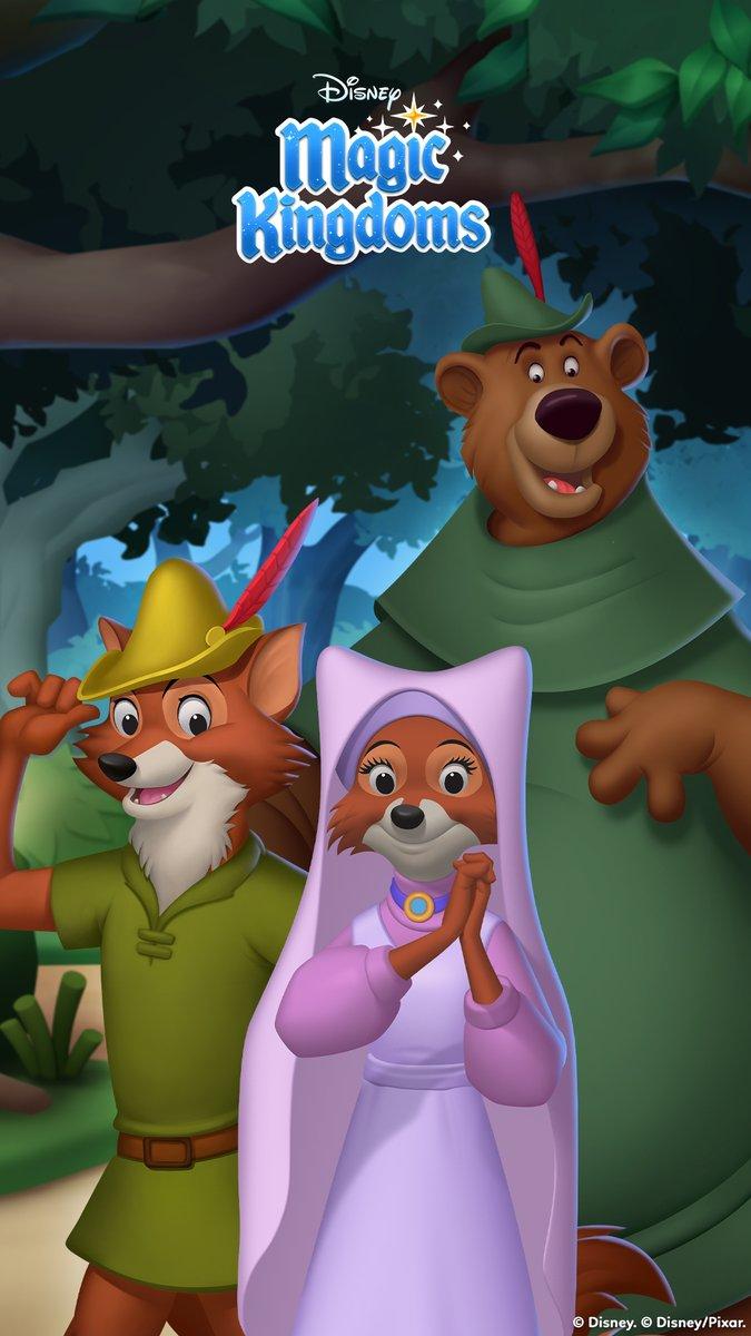 675x1200 Disney Magic Kingdoms's tweet's time for another adventure, Kingdomers! Get yourself ready for the heist of a lifetime and grab a Robin Hood wallpaper for your phone, tablet or desktop