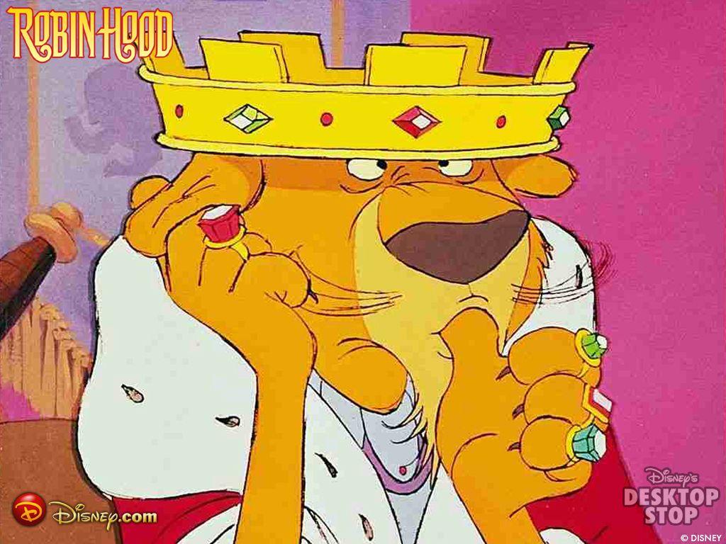 1024x768 Walt Disney's Robin Hood Wallpaper: Prince John Wallpaper. Robin hood disney, Disney character sketches, Hood wallpaper