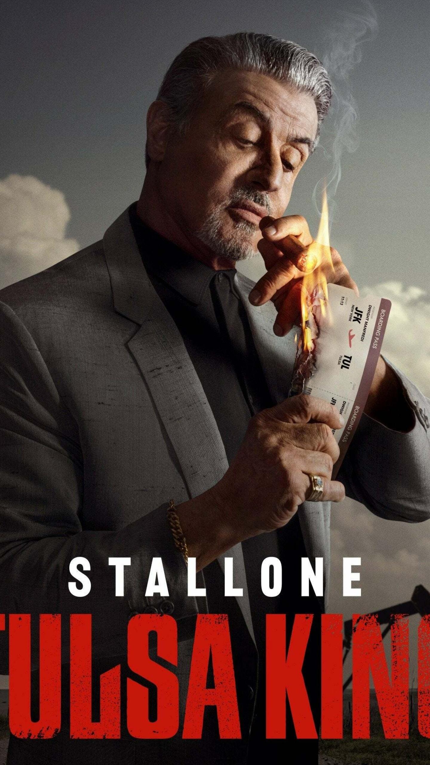 1440x2560 Tulsa King Wallpaper 4K, Sylvester Stallone, Movies