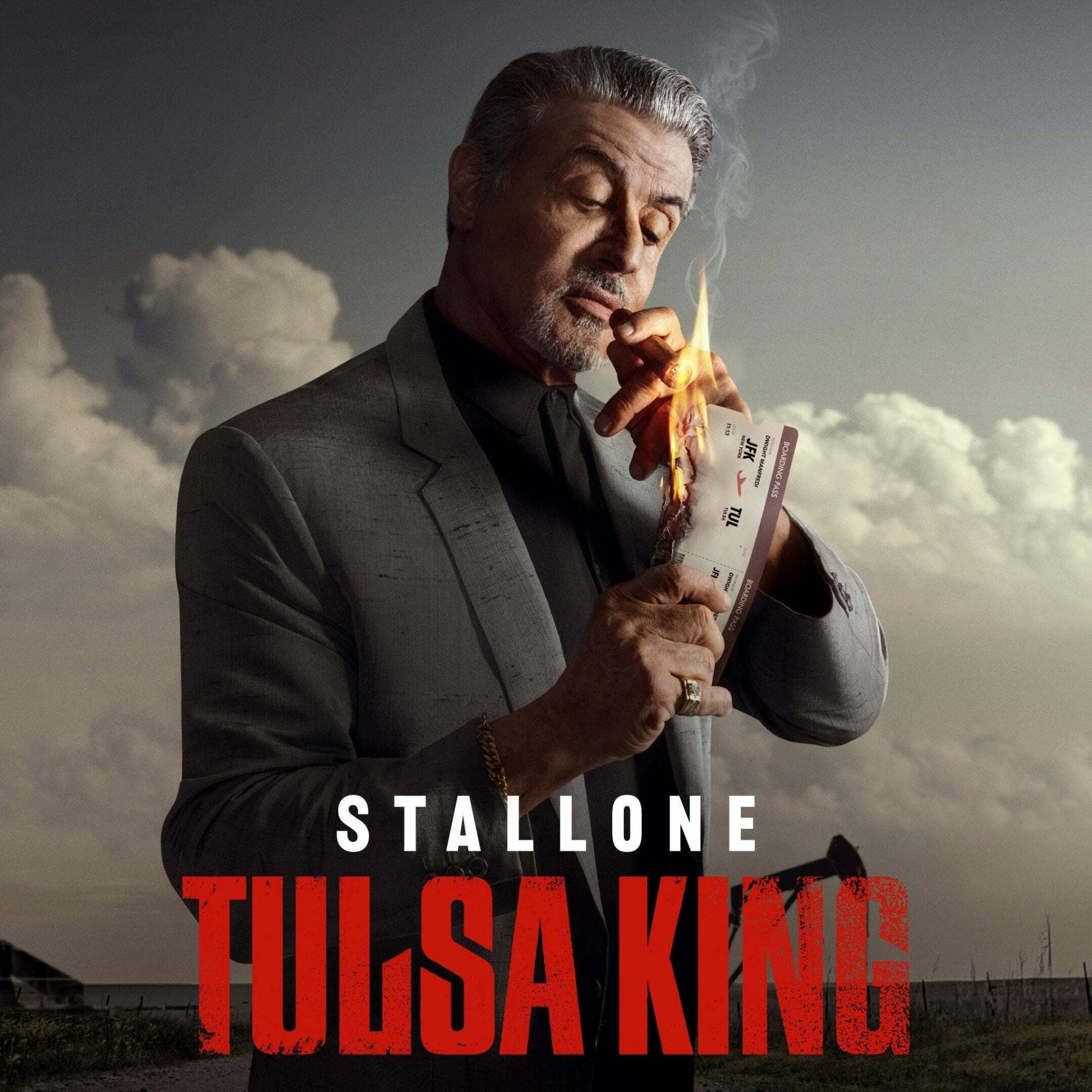 2048x2048 Tulsa King Wallpaper 4K, Sylvester Stallone, Movies