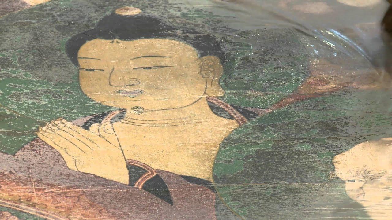 1920x1080 Conservation /// Korean Buddhist painting: Vulture Peak