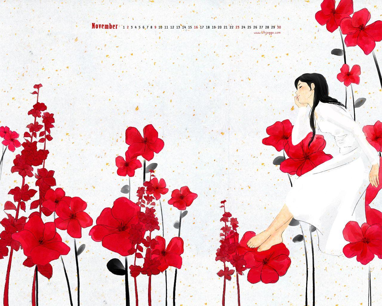 1280x1024 Korean Painting Wallpaper #traffic Club