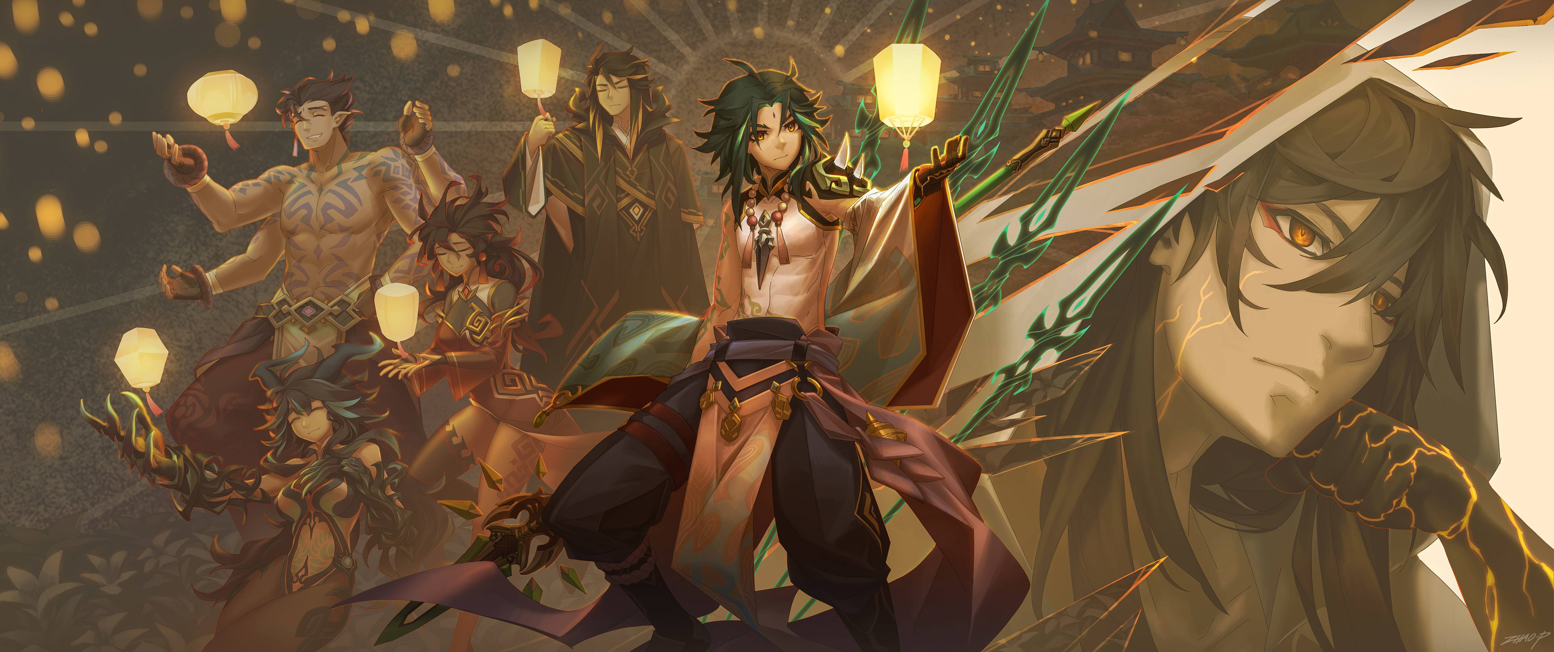 5962x2500 Genshin Impact Make Characters Wallpaper, HD Games 4K Wallpaper, Image, Photo and Background