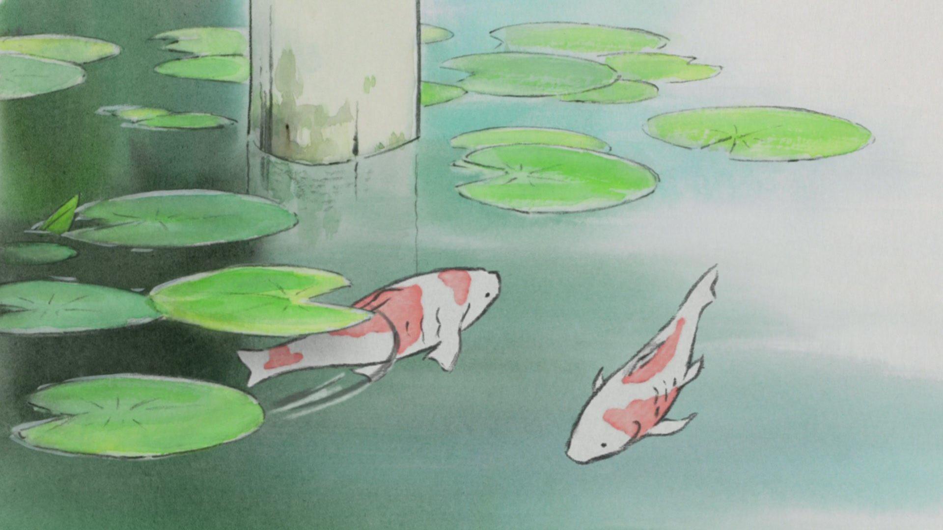1920x1080 orfeu letícia Tale of Princess Kaguya (2013) dir. Isao Takahata