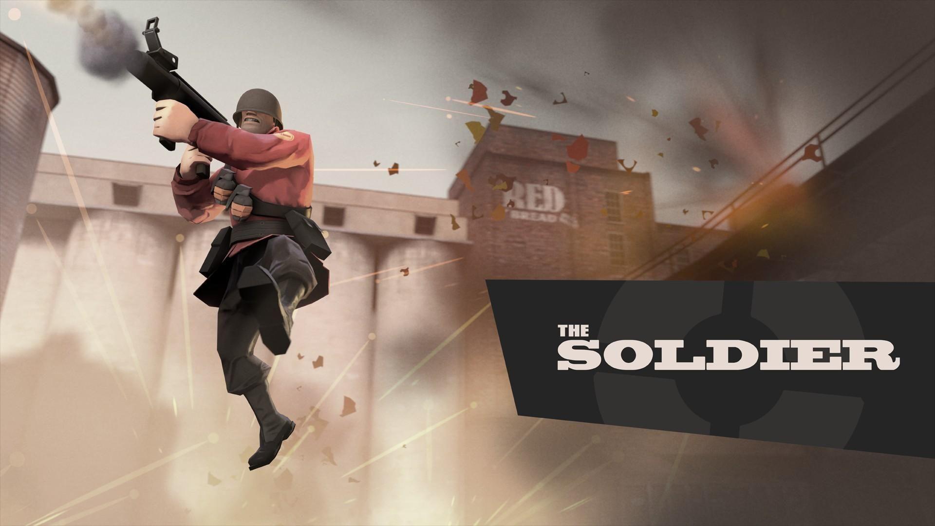 1920x1080 TF2 Soldier Wallpaper