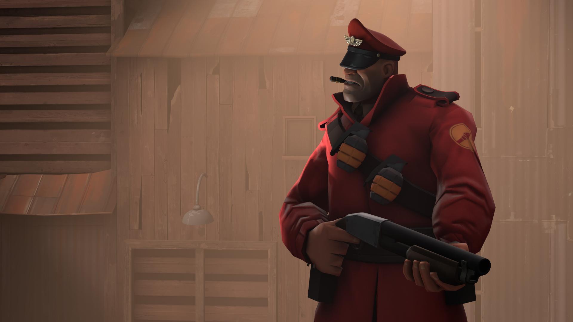 1920x1080 Team Fortress 2 Soldier Wallpaper